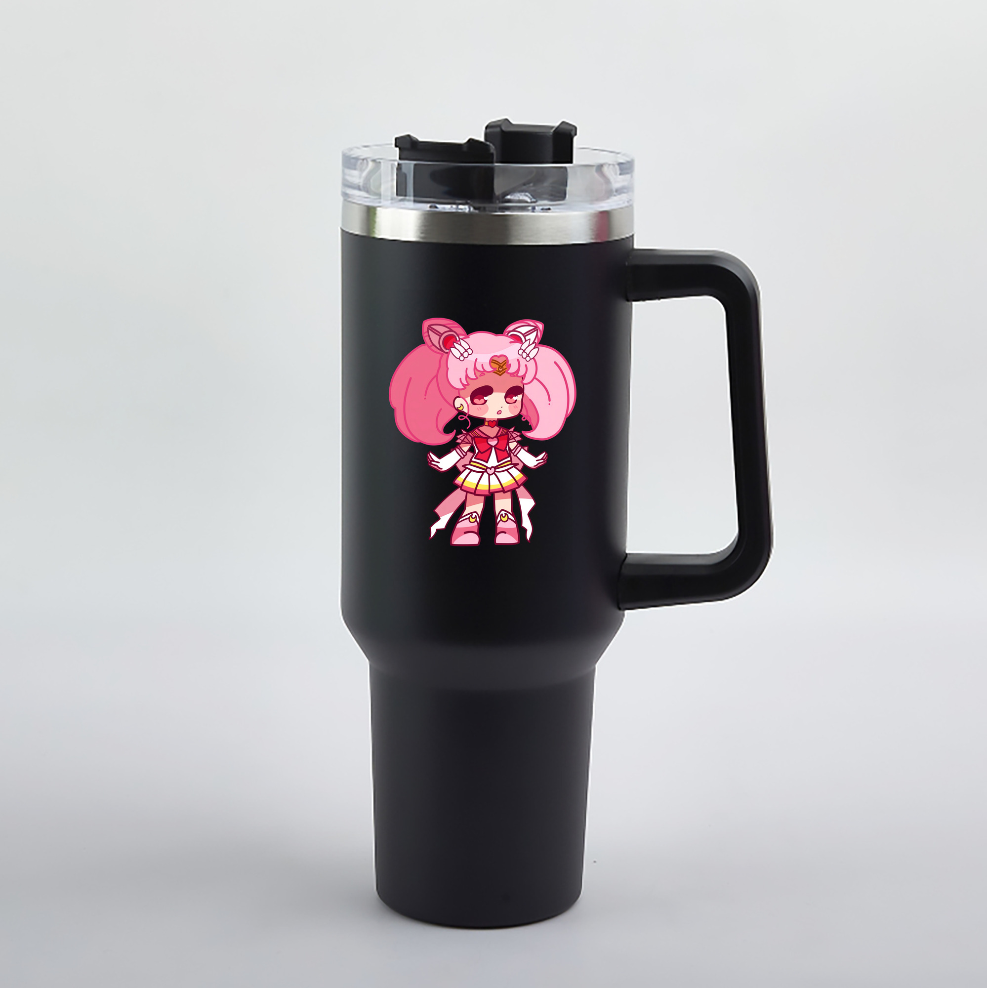 （画像用） 美少女戦士セーラームーン ちびうさ Sailor Moon Chibiusa Tsukino Usagi Small Lady Serenity 1200mL車用タンブラー（カラープリント）
