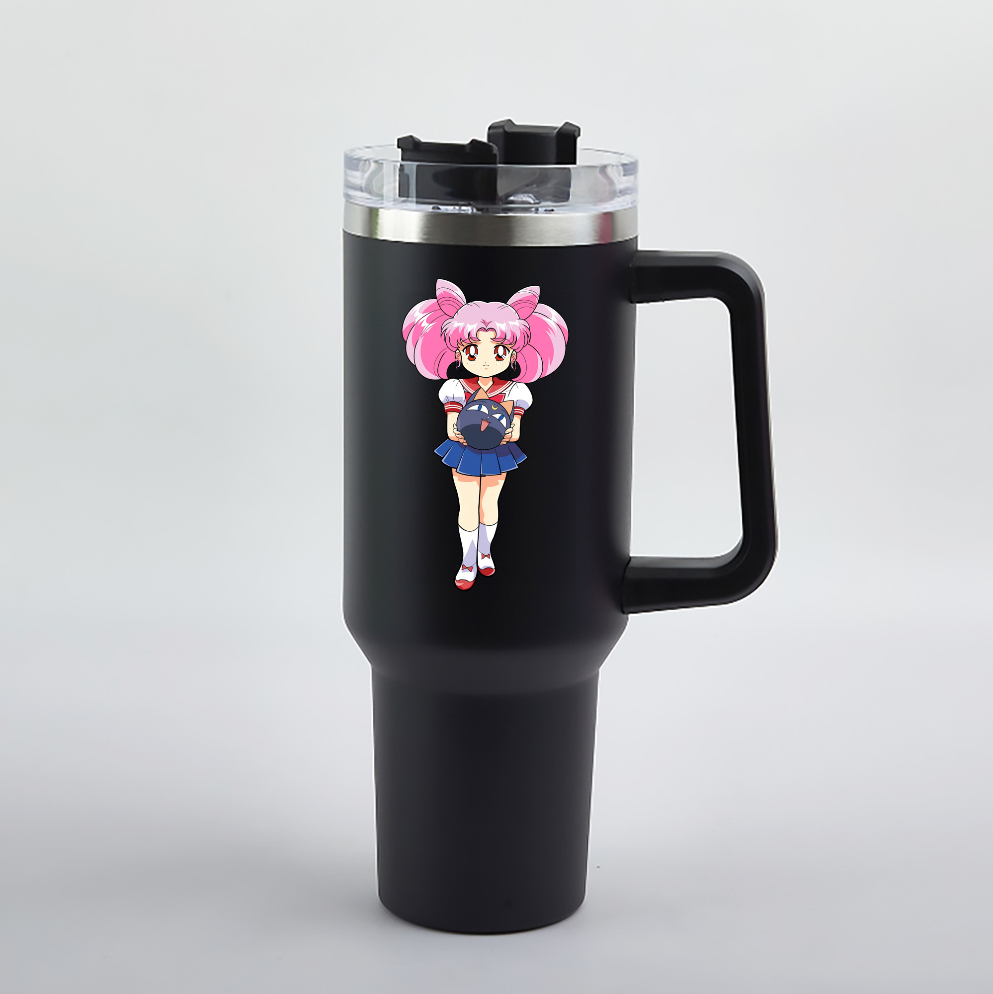 （画像用） 美少女戦士セーラームーン ちびうさ Sailor Moon Chibiusa Tsukino Usagi Small Lady Serenity 1200mL車用タンブラー（カラープリント）