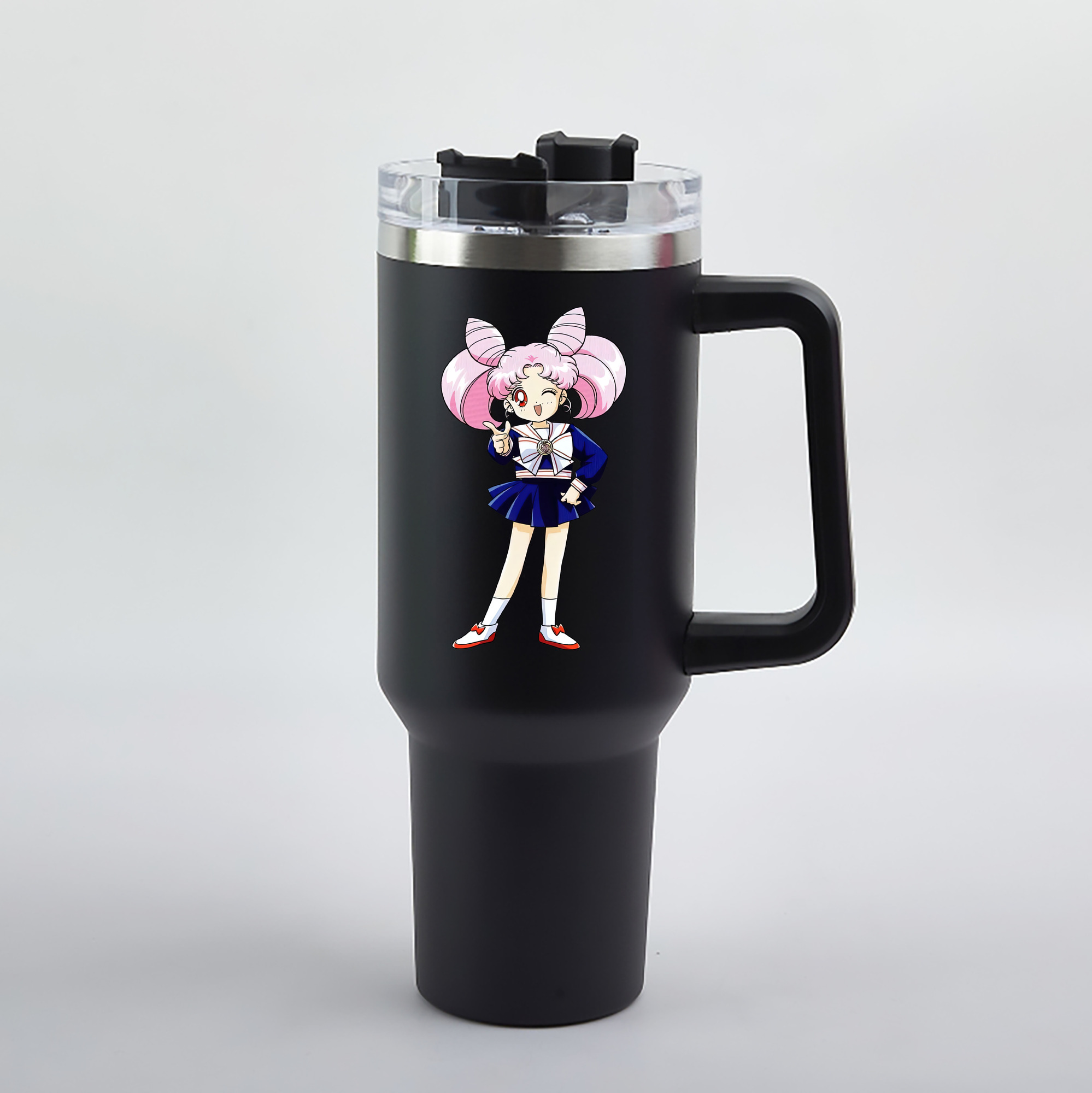 （画像用） 美少女戦士セーラームーン ちびうさ Sailor Moon Chibiusa Tsukino Usagi Small Lady Serenity 1200mL車用タンブラー（カラープリント）