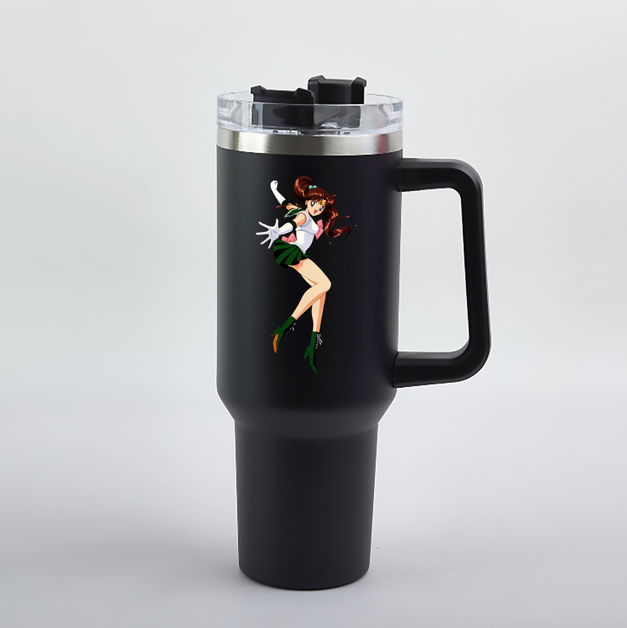 （画像用） 美少女戦士セーラームーン 木野 まこと きの まこと Sailor Moon Kino Makoto （セーラージュピター；Sailor Jupiter） 1200mL車用タンブラー（カラープリント）