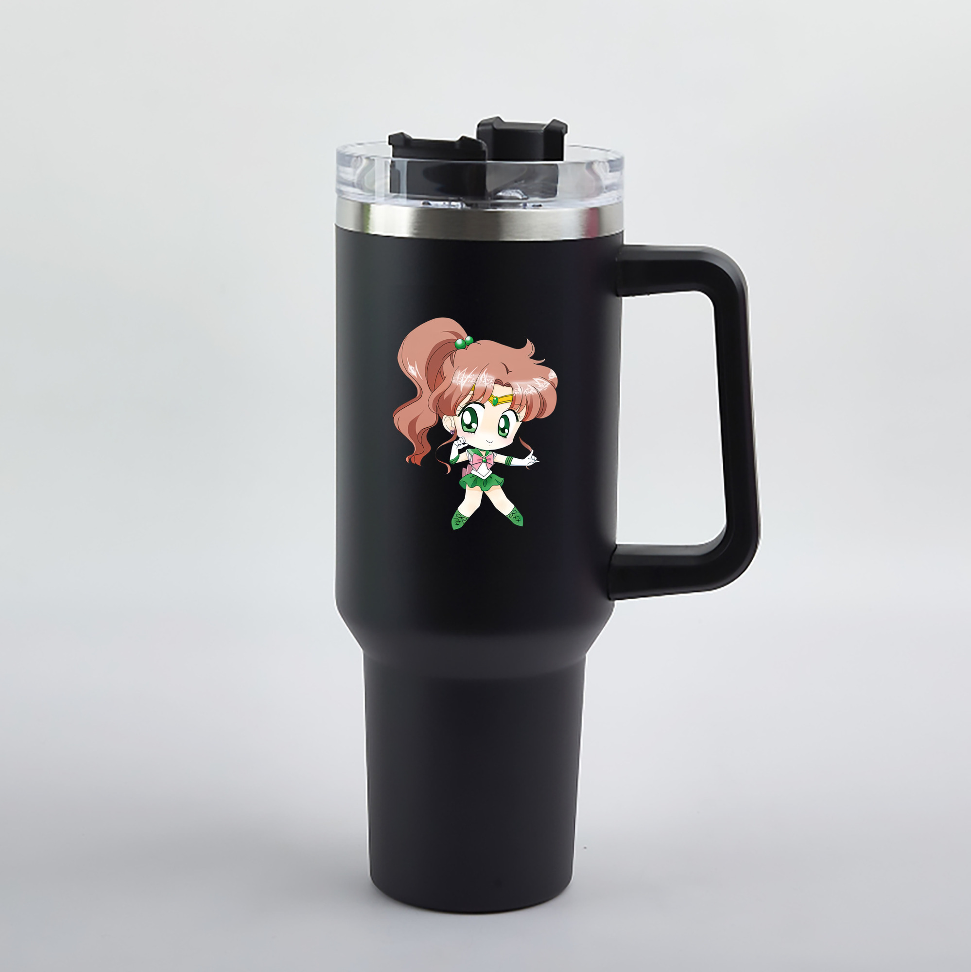 （画像用） 美少女戦士セーラームーン 木野 まこと きの まこと Sailor Moon Kino Makoto （セーラージュピター；Sailor Jupiter） 1200mL車用タンブラー（カラープリント）