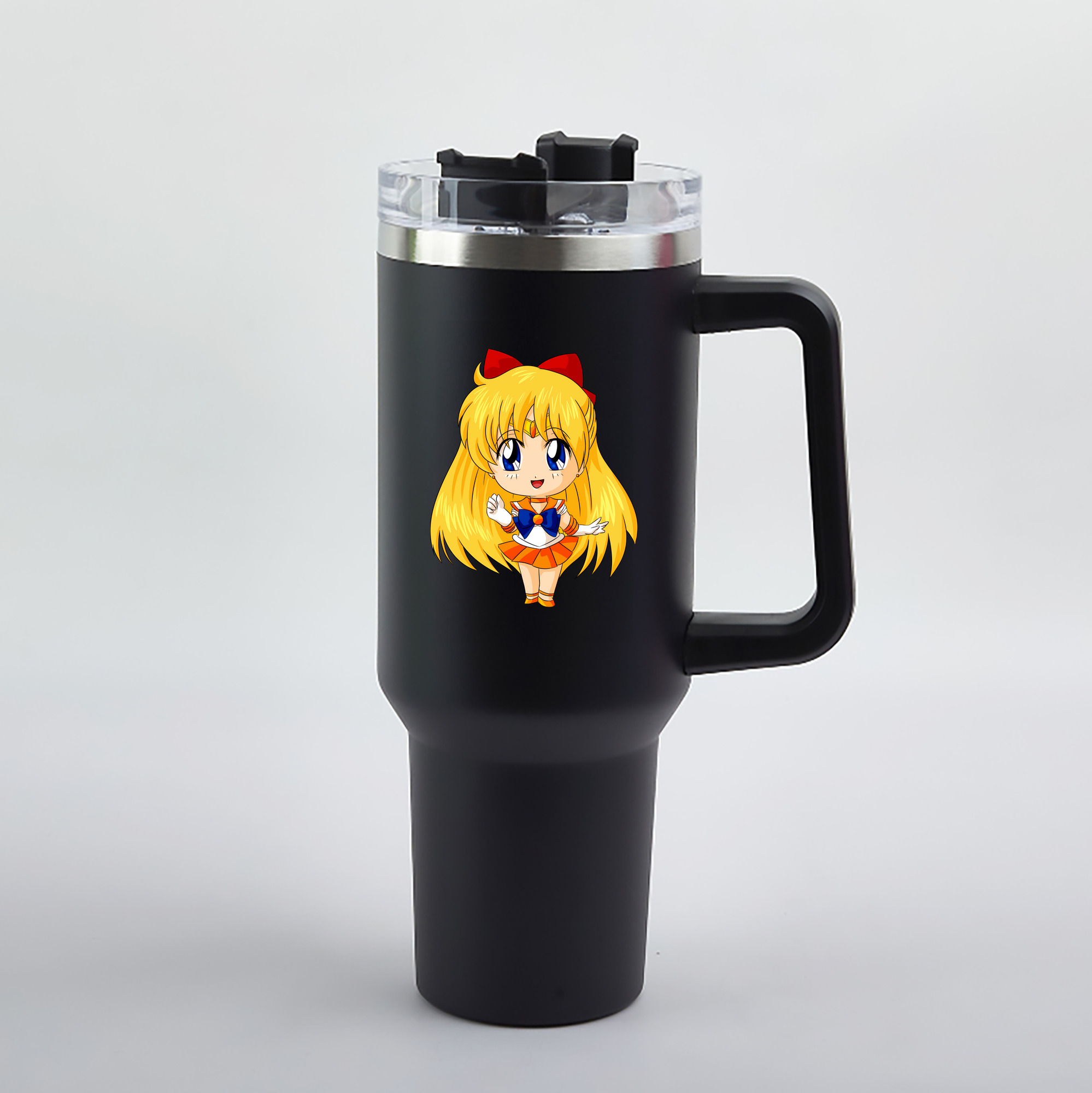 （画像用） 美少女戦士セーラームーン 愛野 美奈子 あいの みなこ Sailor Moon Aino Minako 1200mL車用タンブラー（カラープリント）