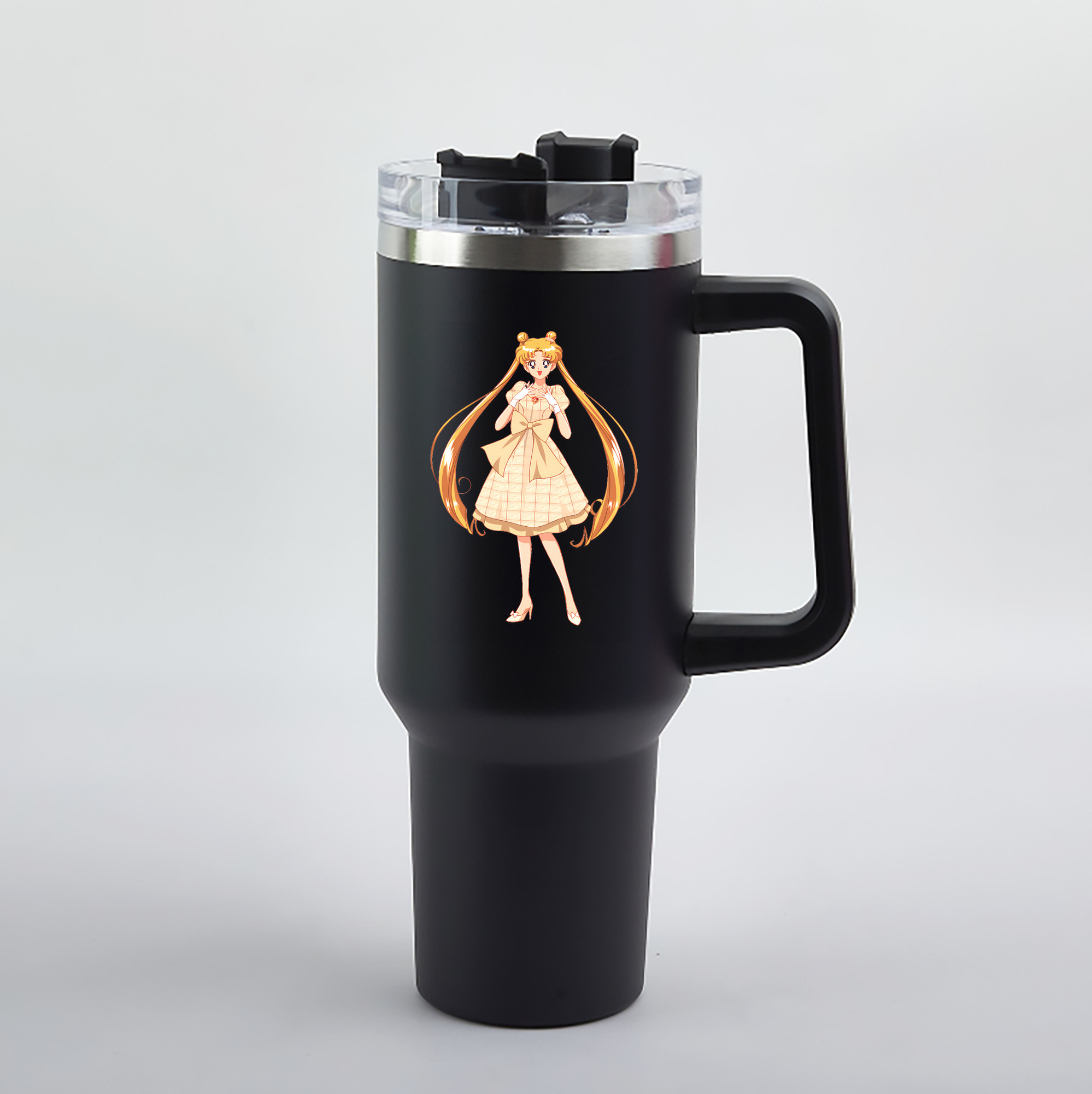 （画像用） 美少女戦士セーラームーン 愛野 美奈子 あいの みなこ Sailor Moon Aino Minako 1200mL車用タンブラー（カラープリント）