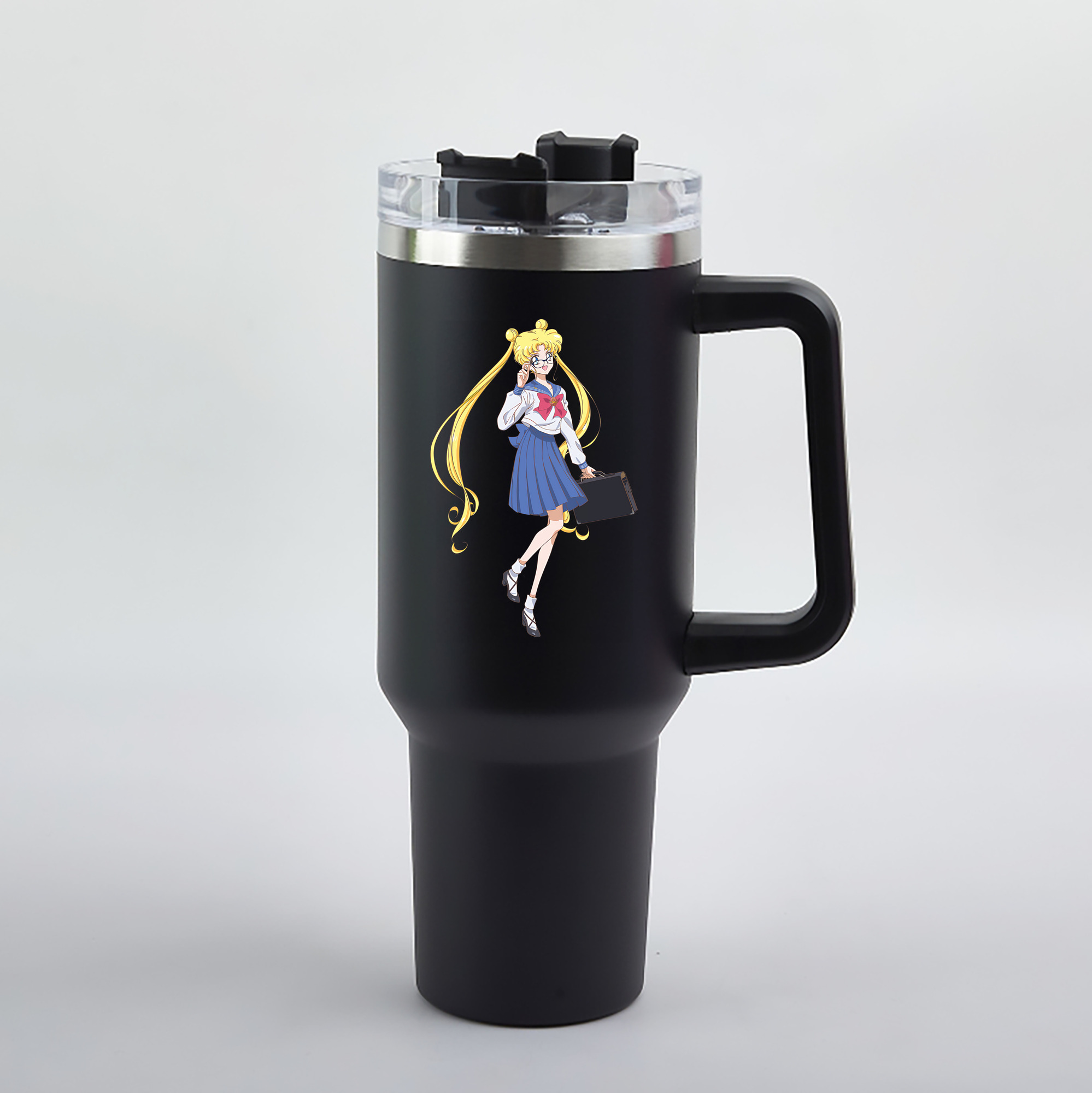 （画像用） 美少女戦士セーラームーン 愛野 美奈子 あいの みなこ Sailor Moon Aino Minako 1200mL車用タンブラー（カラープリント）