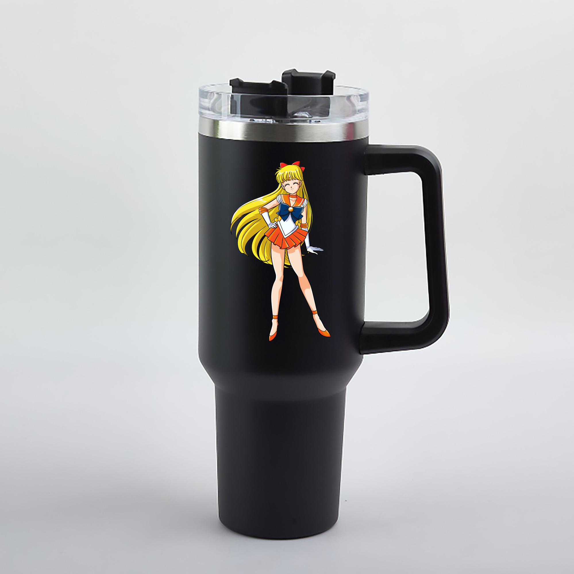 （画像用） 美少女戦士セーラームーン 愛野 美奈子 あいの みなこ Sailor Moon Aino Minako 1200mL車用タンブラー（カラープリント）