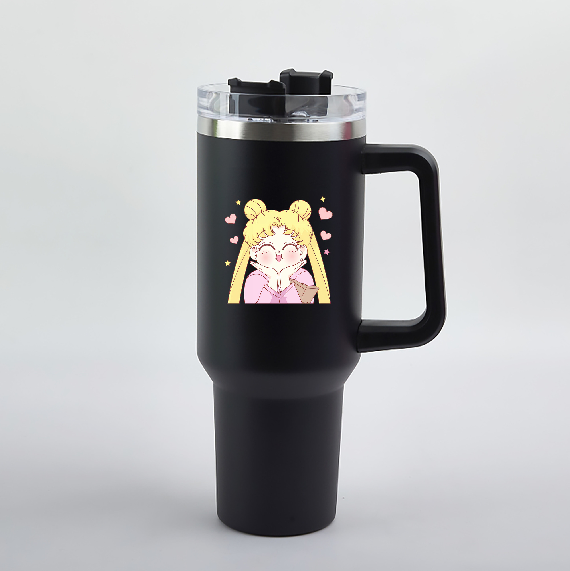 （画像用） 美少女戦士セーラームーン 愛野 美奈子 あいの みなこ Sailor Moon Aino Minako 1200mL車用タンブラー（カラープリント）