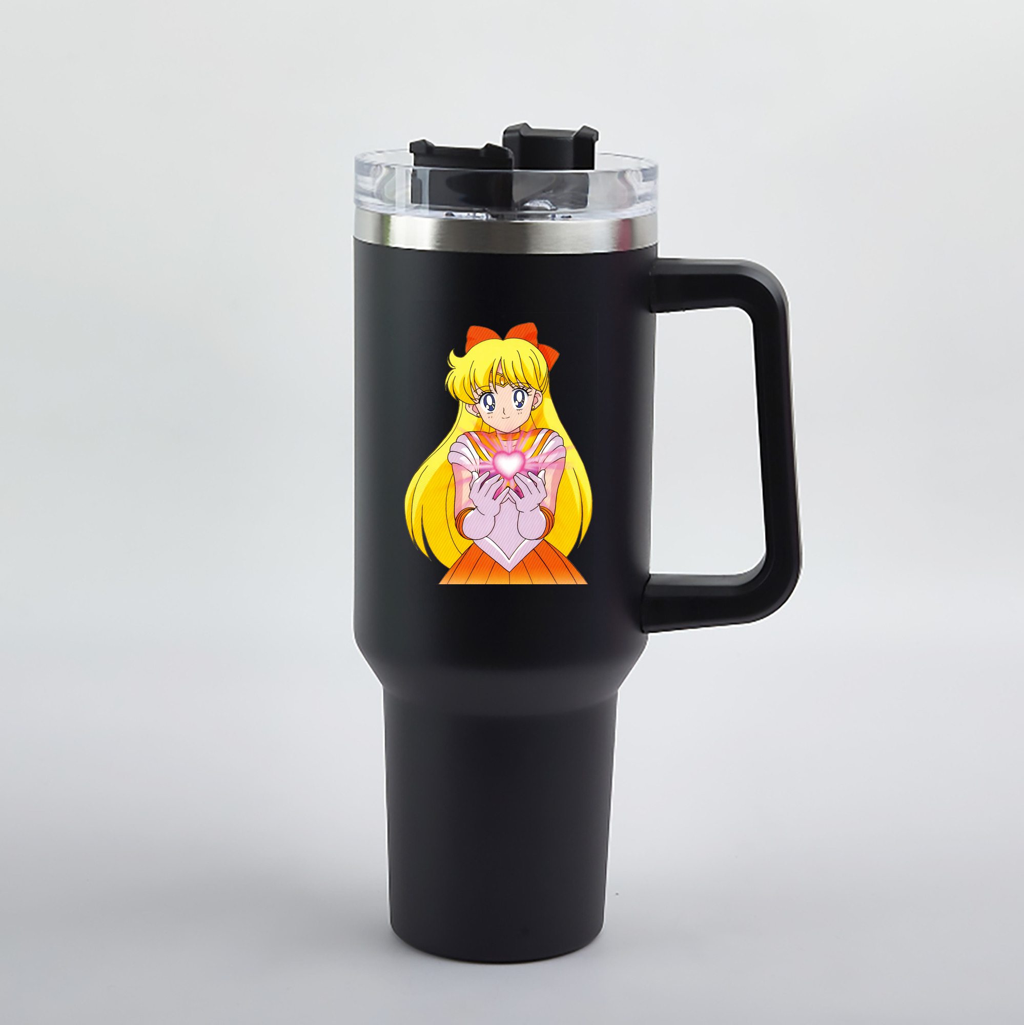 （画像用） 美少女戦士セーラームーン 愛野 美奈子 あいの みなこ Sailor Moon Aino Minako 1200mL車用タンブラー（カラープリント）