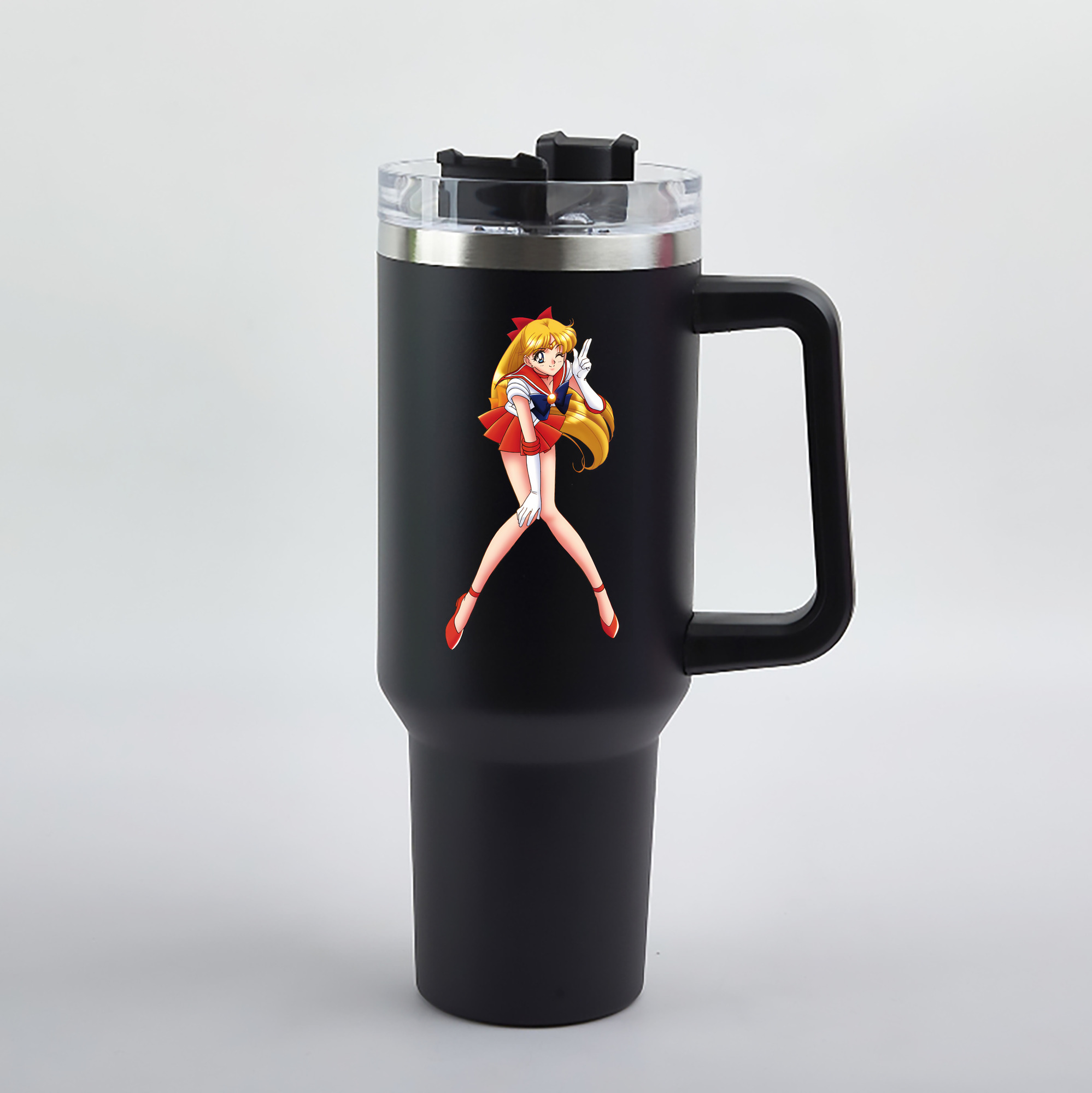 （画像用） 美少女戦士セーラームーン 愛野 美奈子 あいの みなこ Sailor Moon Aino Minako 1200mL車用タンブラー（カラープリント）