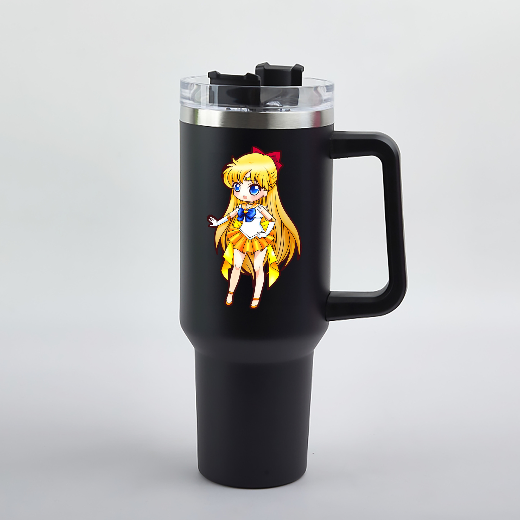 （画像用） 美少女戦士セーラームーン 愛野 美奈子 あいの みなこ Sailor Moon Aino Minako 1200mL車用タンブラー（カラープリント）