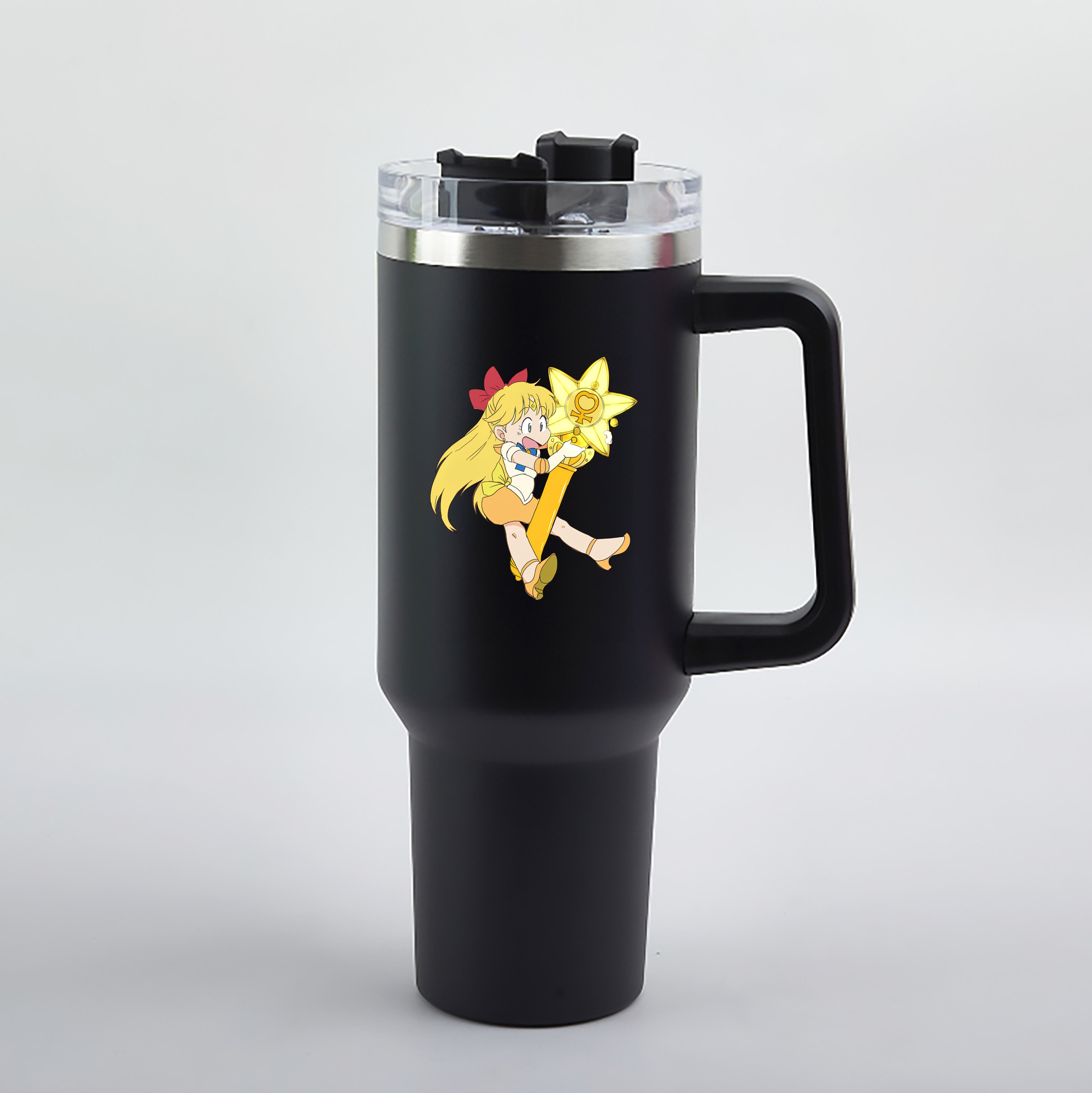 （画像用） 美少女戦士セーラームーン 愛野 美奈子 あいの みなこ Sailor Moon Aino Minako 1200mL車用タンブラー（カラープリント）