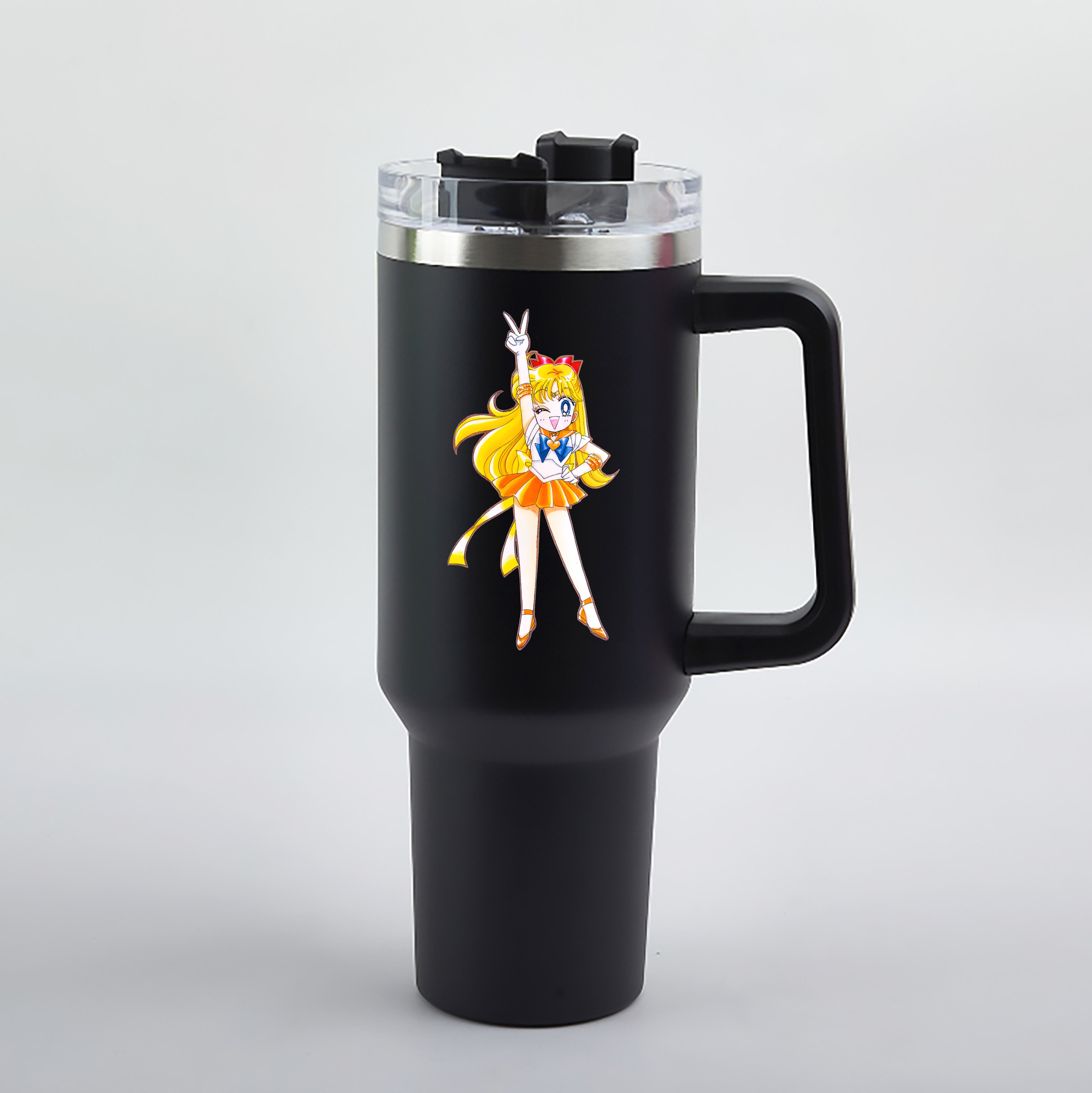 （画像用） 美少女戦士セーラームーン 愛野 美奈子 あいの みなこ Sailor Moon Aino Minako 1200mL車用タンブラー（カラープリント）