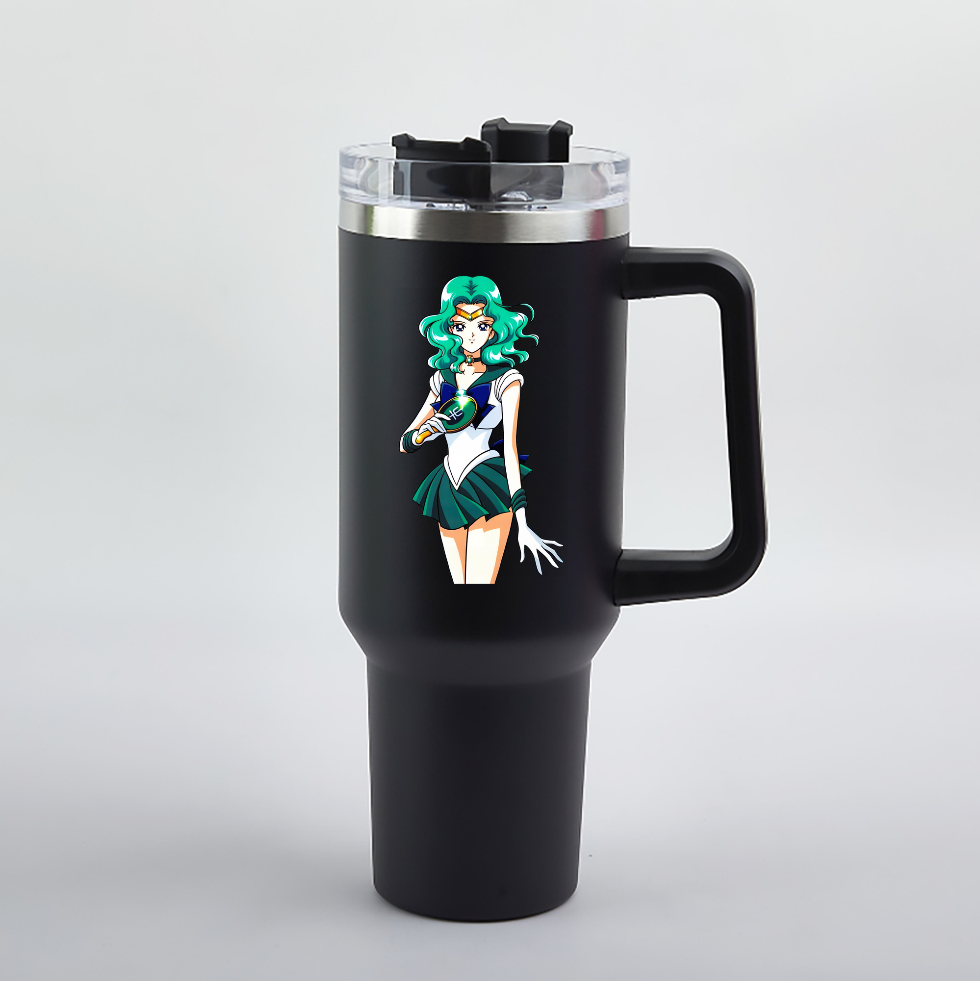 （画像用） 美少女戦士セーラームーン 海王 みちる（かいおう みちる） Sailor Moon Kaiou Michiru 1200mL車用タンブラー（カラープリント）