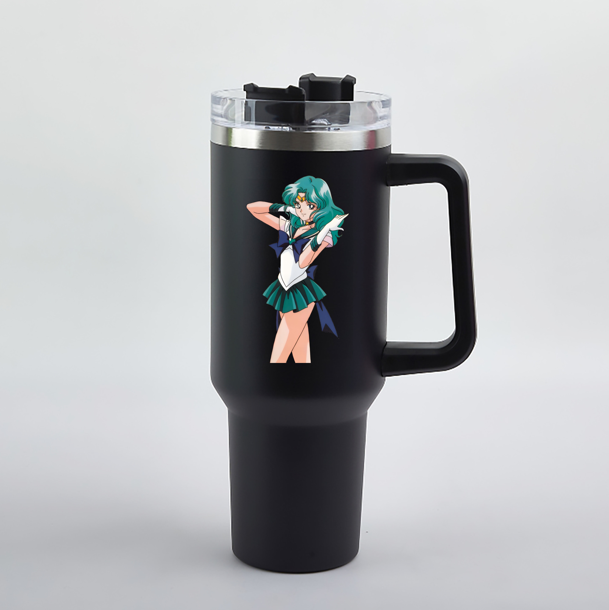 （画像用） 美少女戦士セーラームーン 海王 みちる（かいおう みちる） Sailor Moon Kaiou Michiru 1200mL車用タンブラー（カラープリント）