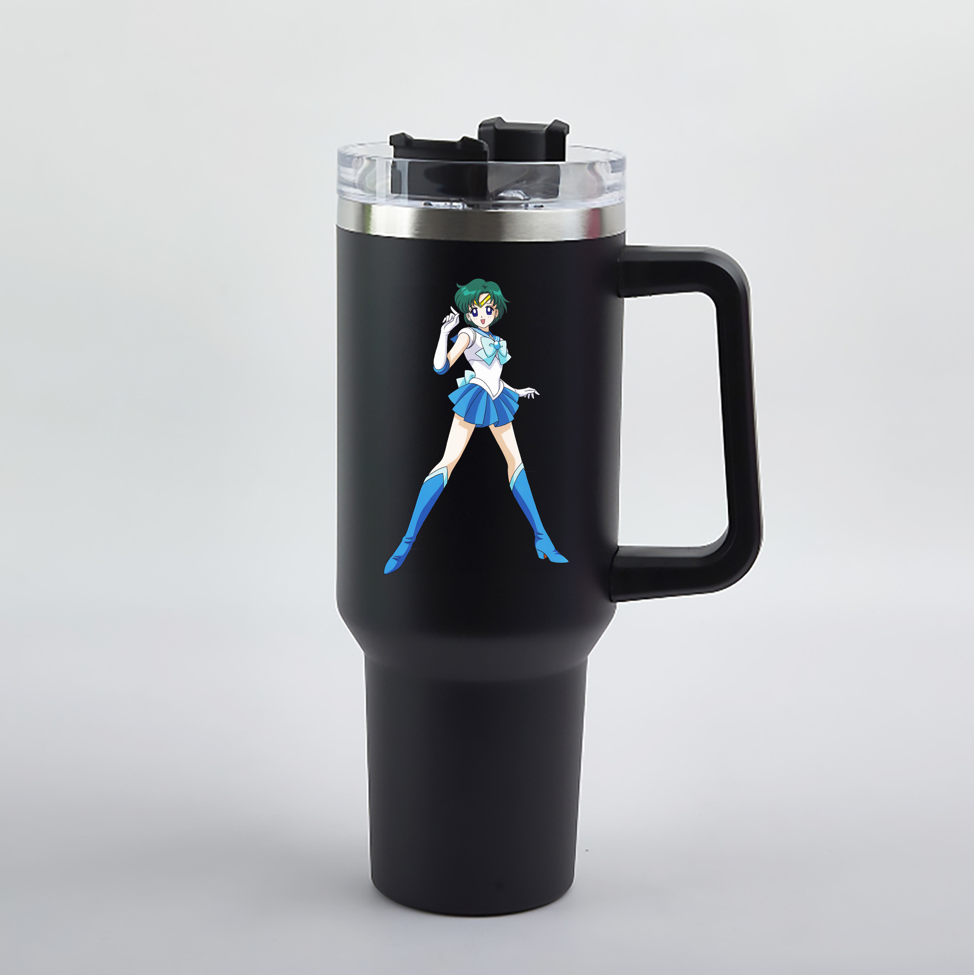 （画像用） 美少女戦士セーラームーン 海王 みちる（かいおう みちる） Sailor Moon Kaiou Michiru 1200mL車用タンブラー（カラープリント）