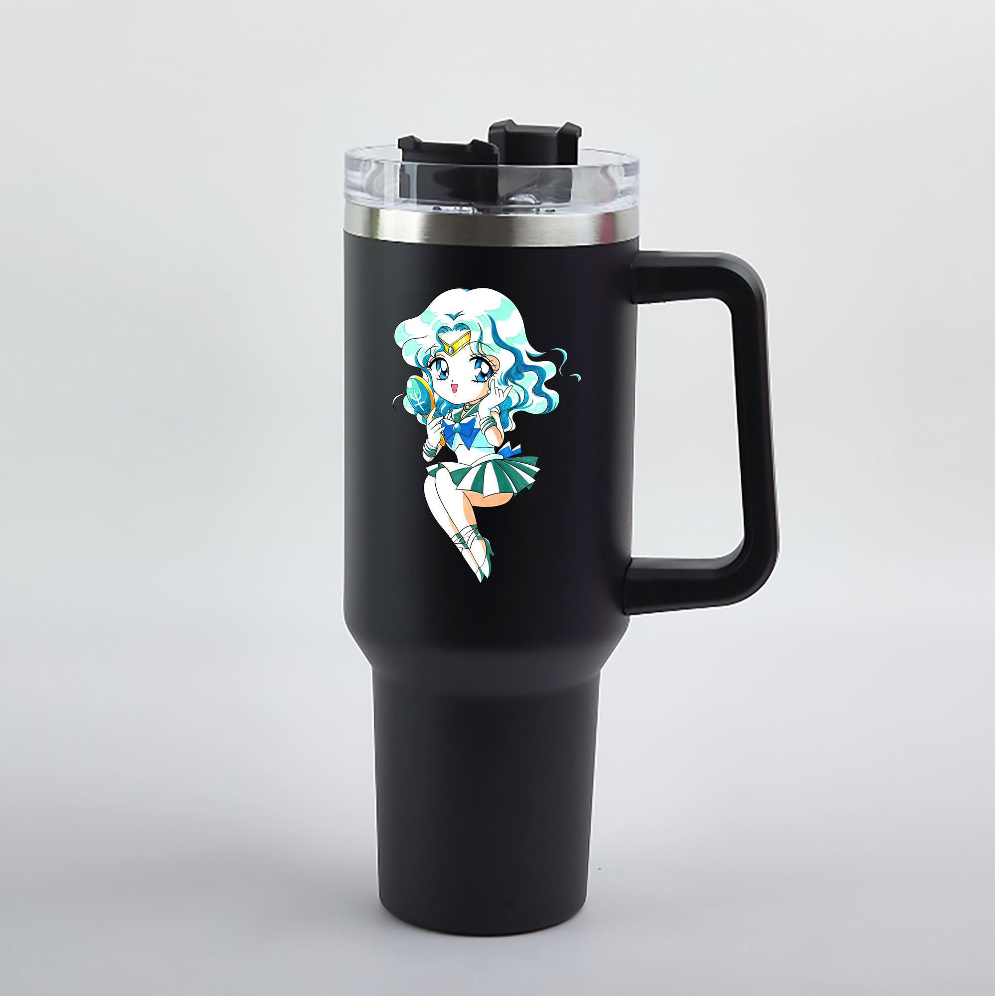 （画像用） 美少女戦士セーラームーン 海王 みちる（かいおう みちる） Sailor Moon Kaiou Michiru 1200mL車用タンブラー（カラープリント）