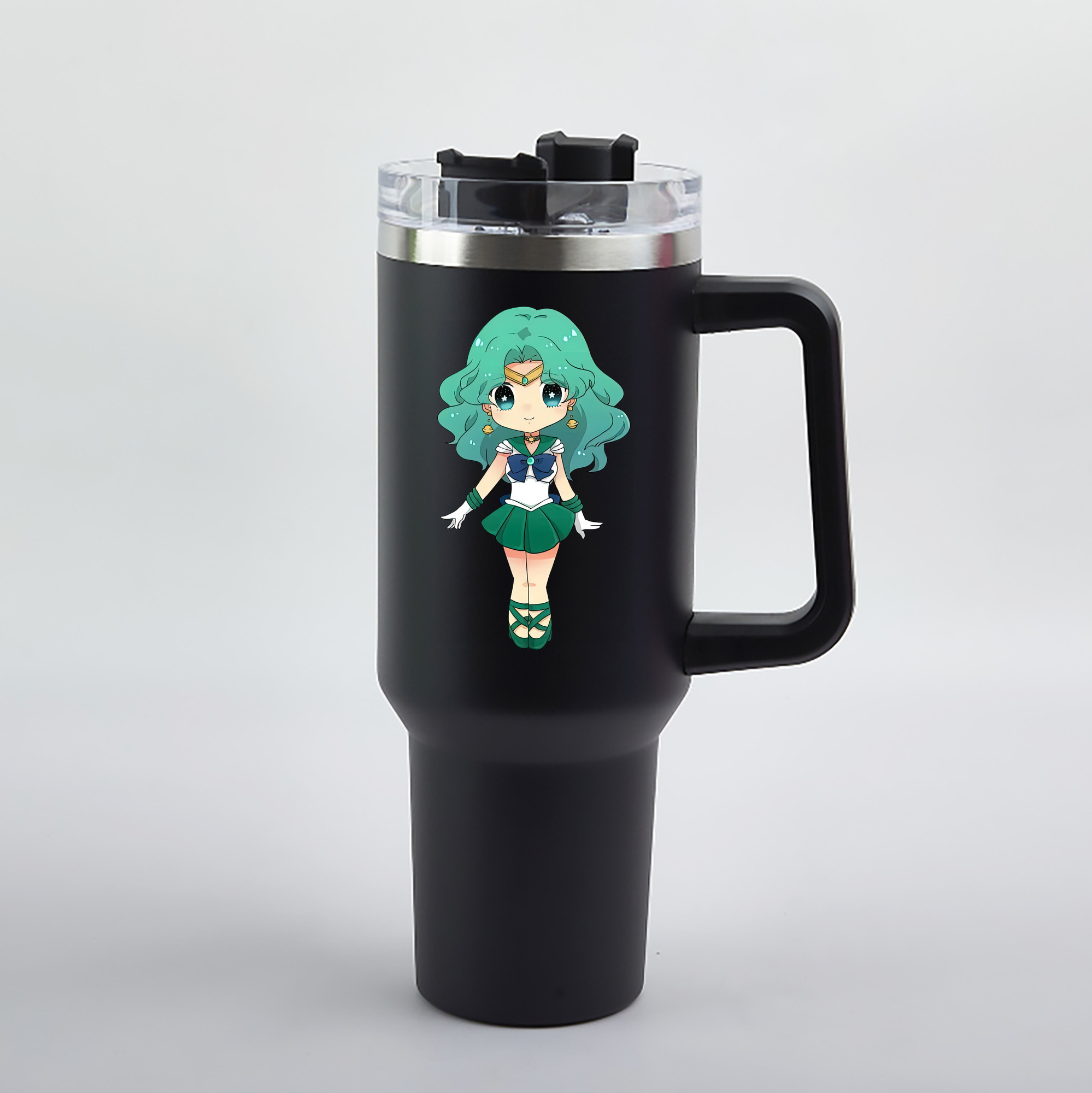 （画像用） 美少女戦士セーラームーン 海王 みちる（かいおう みちる） Sailor Moon Kaiou Michiru 1200mL車用タンブラー（カラープリント）