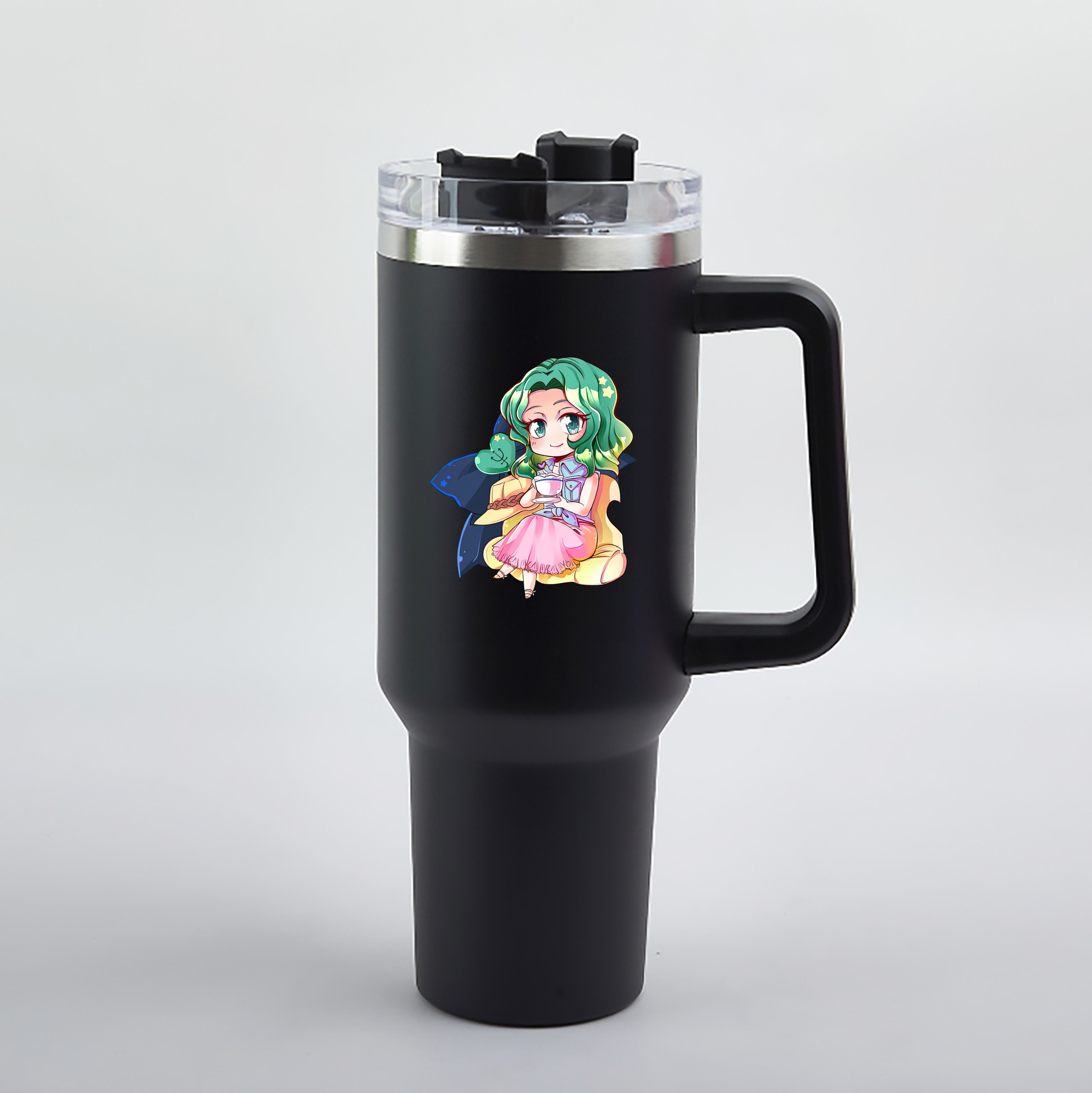 （画像用） 美少女戦士セーラームーン 海王 みちる（かいおう みちる） Sailor Moon Kaiou Michiru 1200mL車用タンブラー（カラープリント）