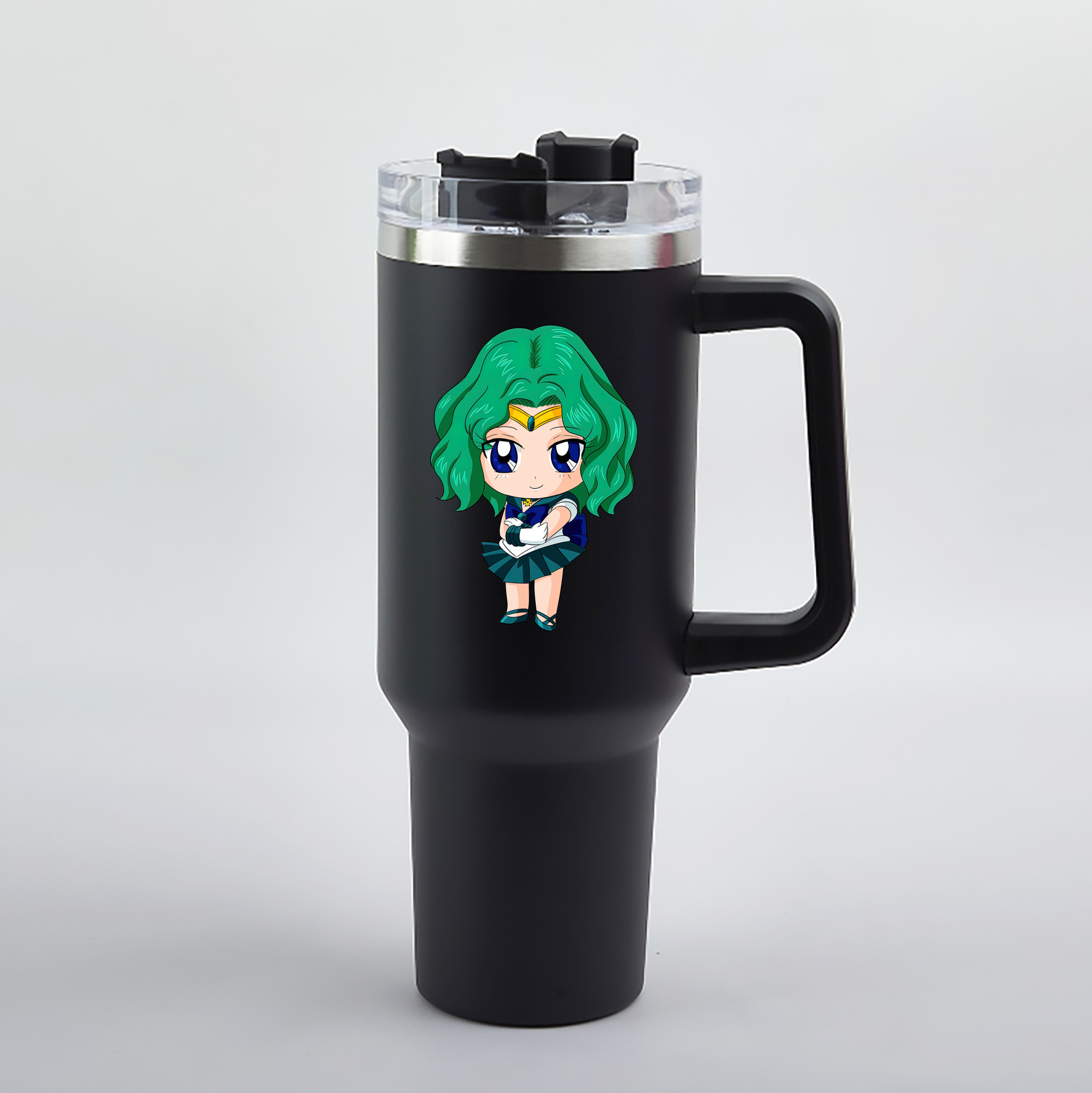 （画像用） 美少女戦士セーラームーン 海王 みちる（かいおう みちる） Sailor Moon Kaiou Michiru 1200mL車用タンブラー（カラープリント）