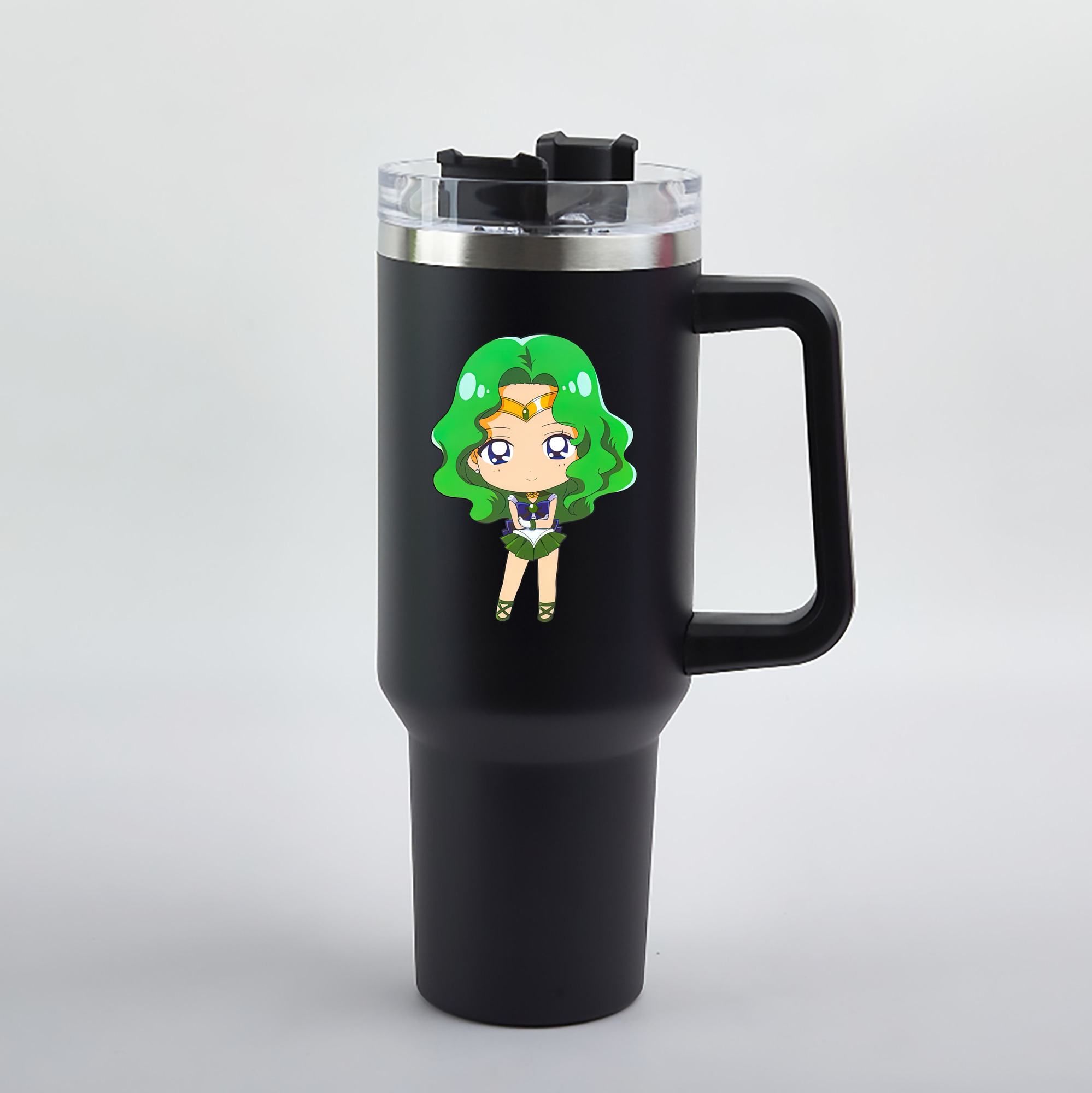 （画像用） 美少女戦士セーラームーン 海王 みちる（かいおう みちる） Sailor Moon Kaiou Michiru 1200mL車用タンブラー（カラープリント）