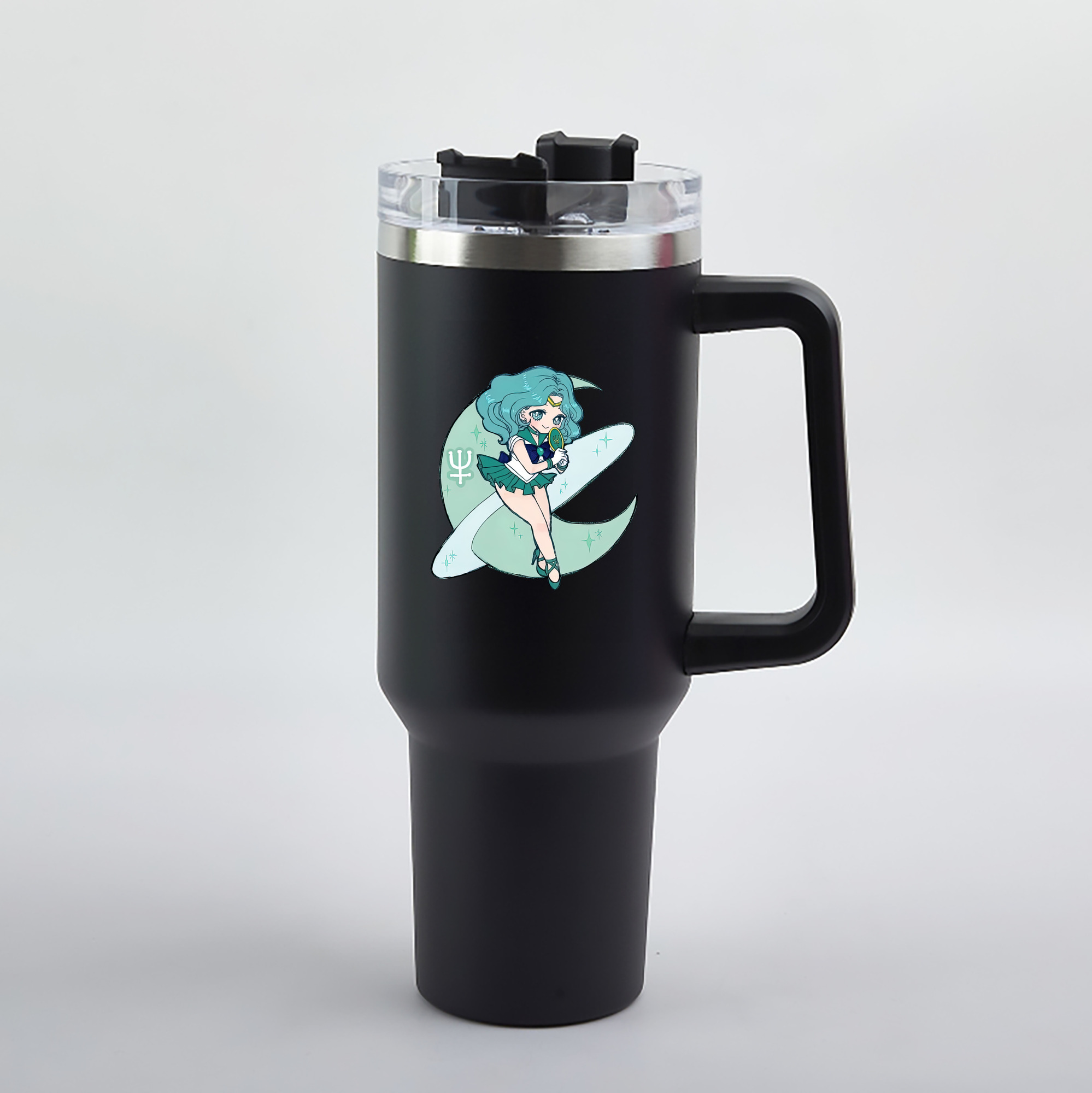（画像用） 美少女戦士セーラームーン 海王 みちる（かいおう みちる） Sailor Moon Kaiou Michiru 1200mL車用タンブラー（カラープリント）