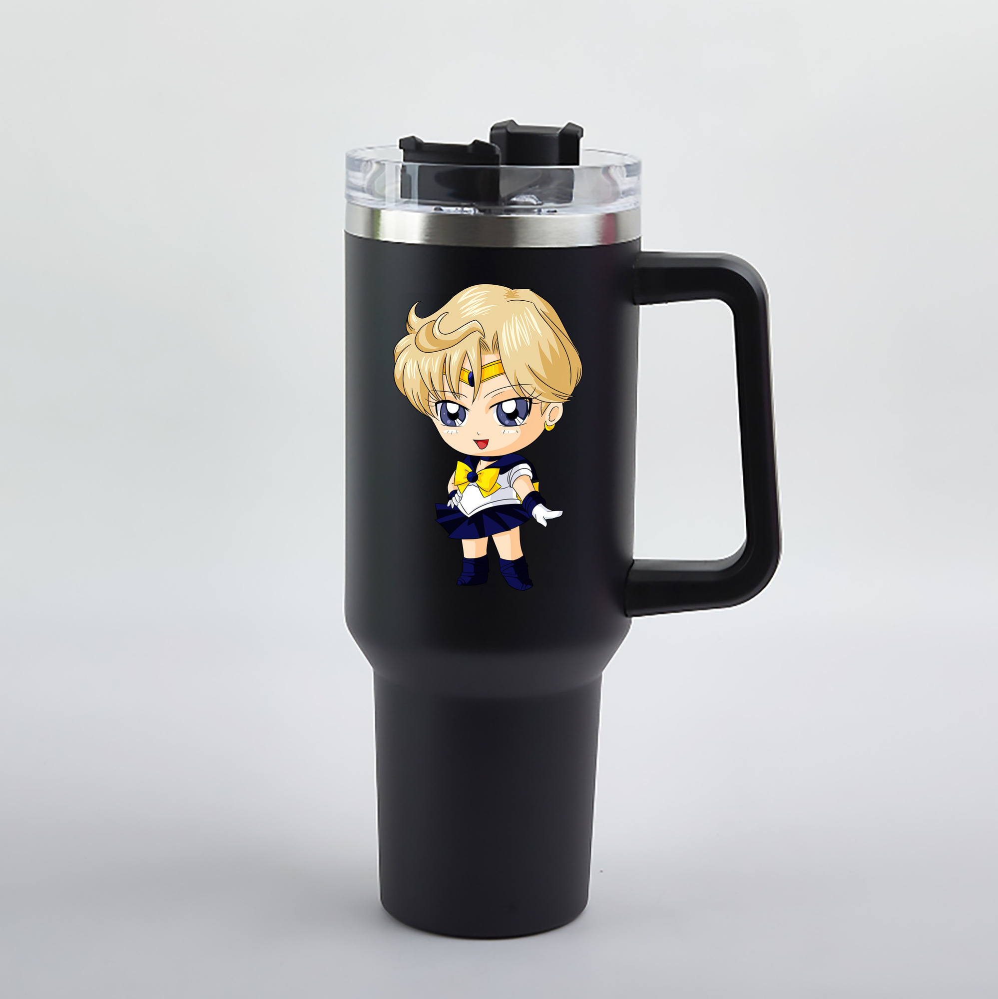 （画像用） 美少女戦士セーラームーン 天王はるか Sailor Moon Tenoh Haruka 1200mL車用タンブラー（カラープリント）