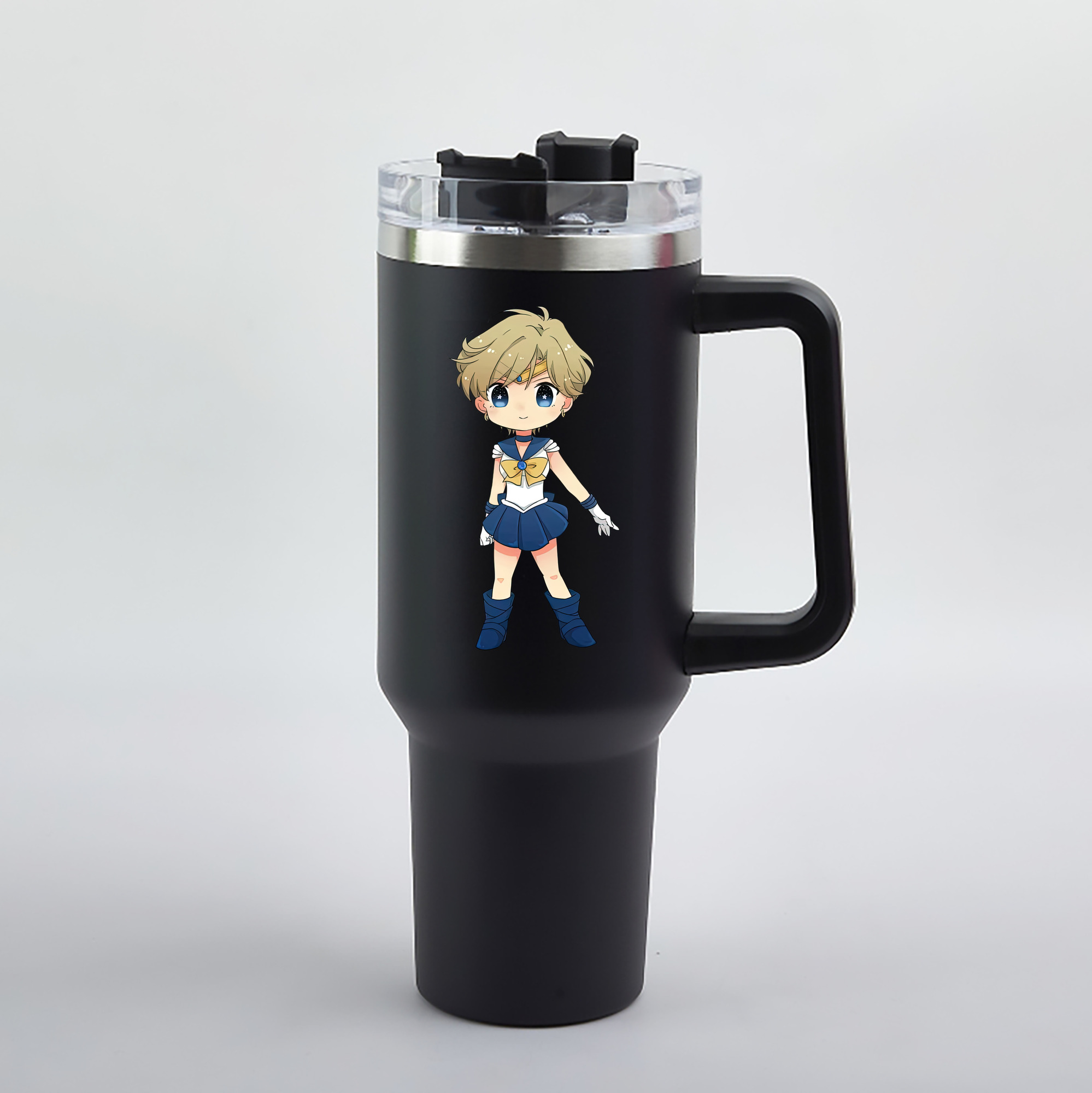 （画像用） 美少女戦士セーラームーン 天王はるか Sailor Moon Tenoh Haruka 1200mL車用タンブラー（カラープリント）