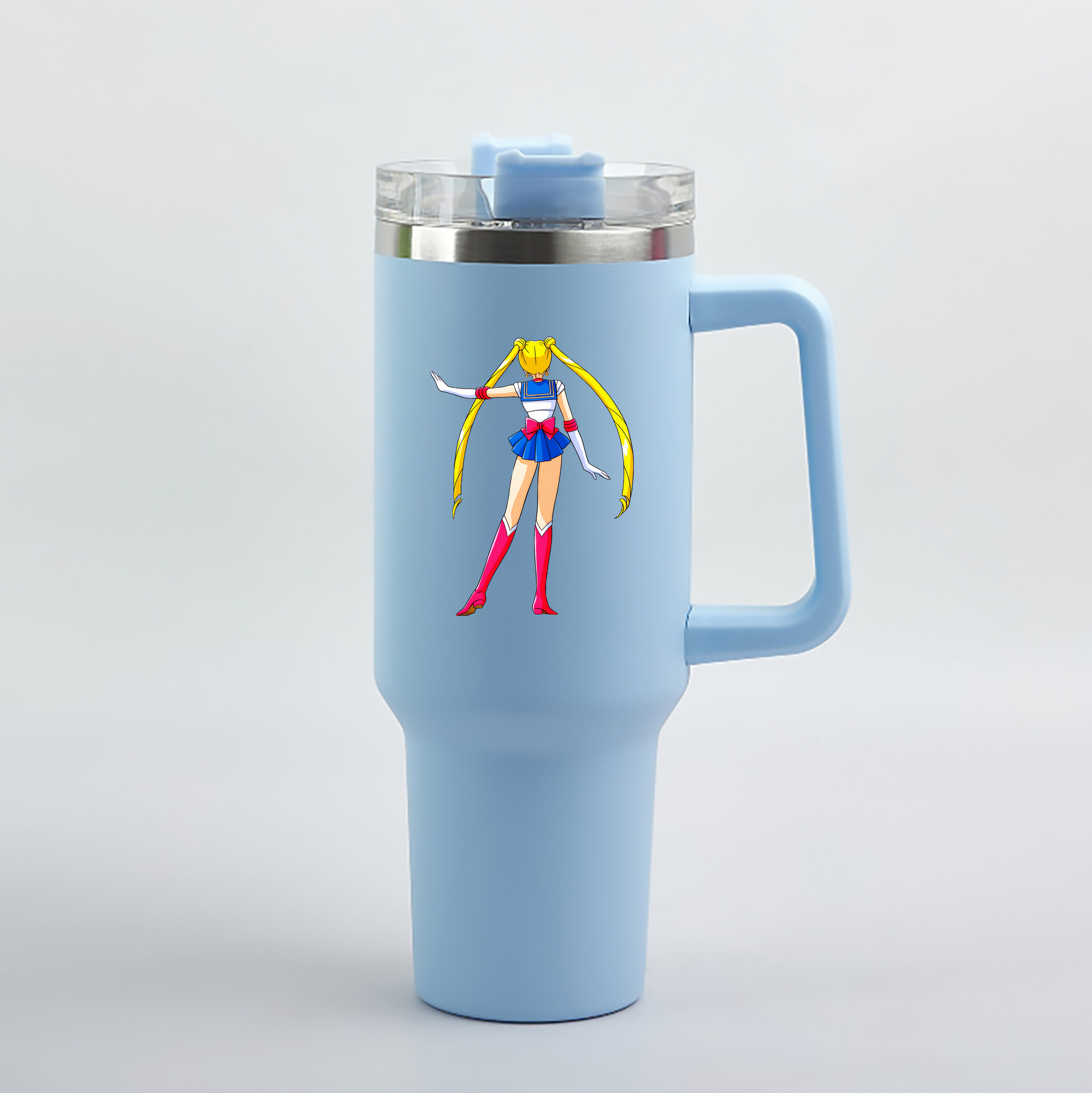 （画像用） 美少女戦士セーラームーン 月野 うさぎ つきの うさぎ Sailor Moon Tsukino Usagi 1200mL車用タンブラー（カラープリント）