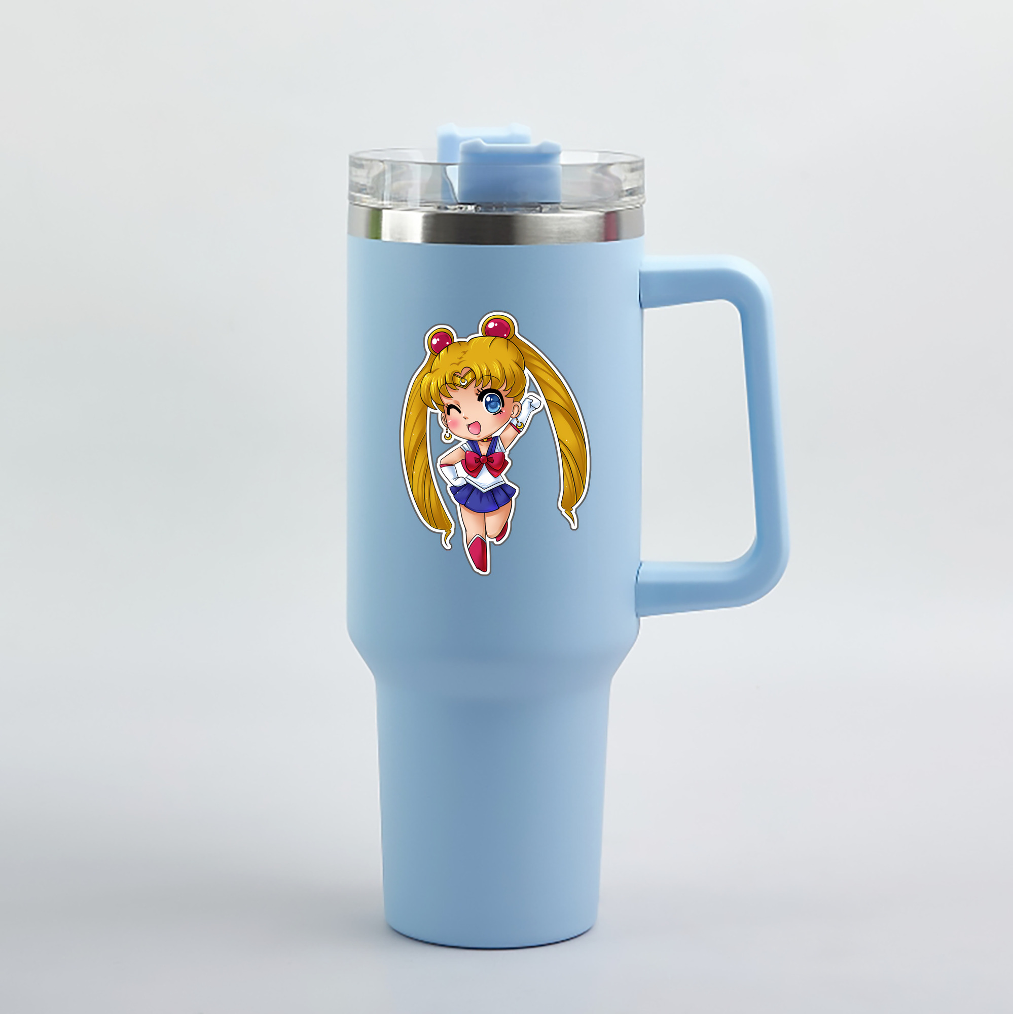 （画像用） 美少女戦士セーラームーン 月野 うさぎ つきの うさぎ Sailor Moon Tsukino Usagi 1200mL車用タンブラー（カラープリント）