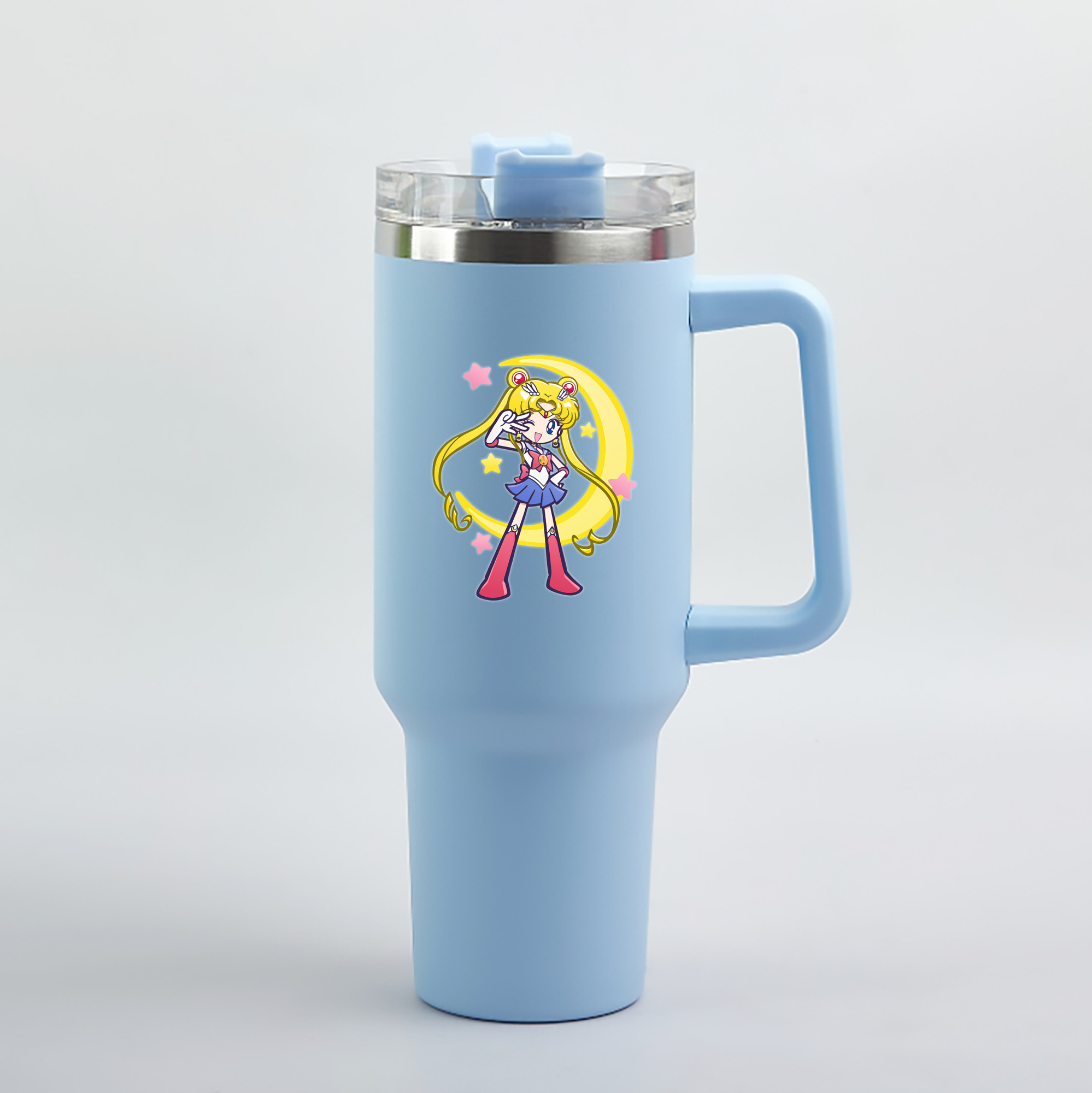 （画像用） 美少女戦士セーラームーン 月野 うさぎ つきの うさぎ Sailor Moon Tsukino Usagi 1200mL車用タンブラー（カラープリント）