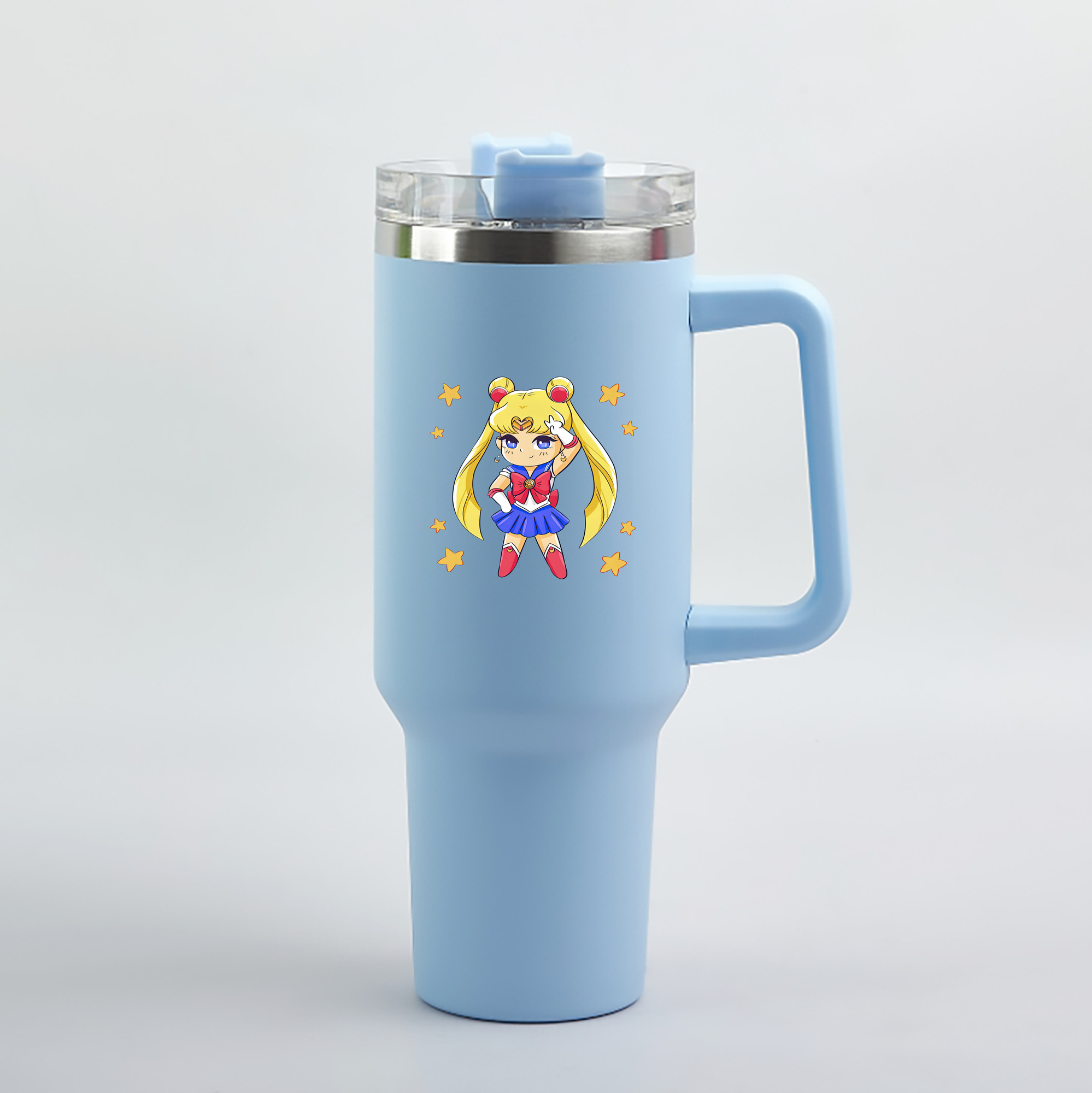 （画像用） 美少女戦士セーラームーン 月野 うさぎ つきの うさぎ Sailor Moon Tsukino Usagi 1200mL車用タンブラー（カラープリント）