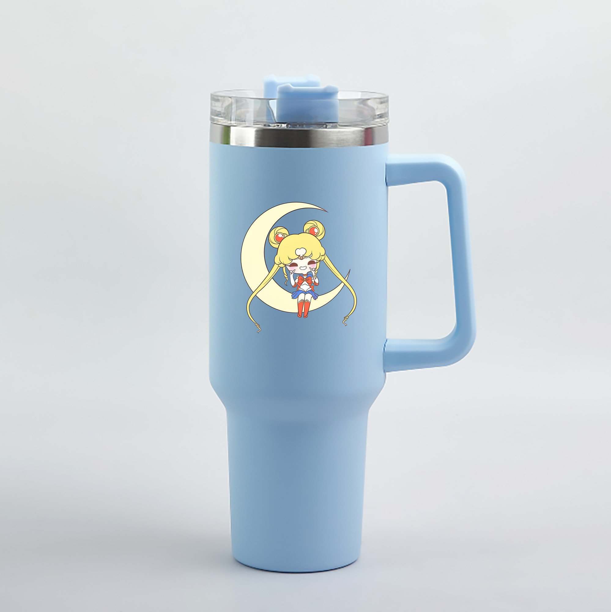 （画像用） 美少女戦士セーラームーン 月野 うさぎ つきの うさぎ Sailor Moon Tsukino Usagi 1200mL車用タンブラー（カラープリント）