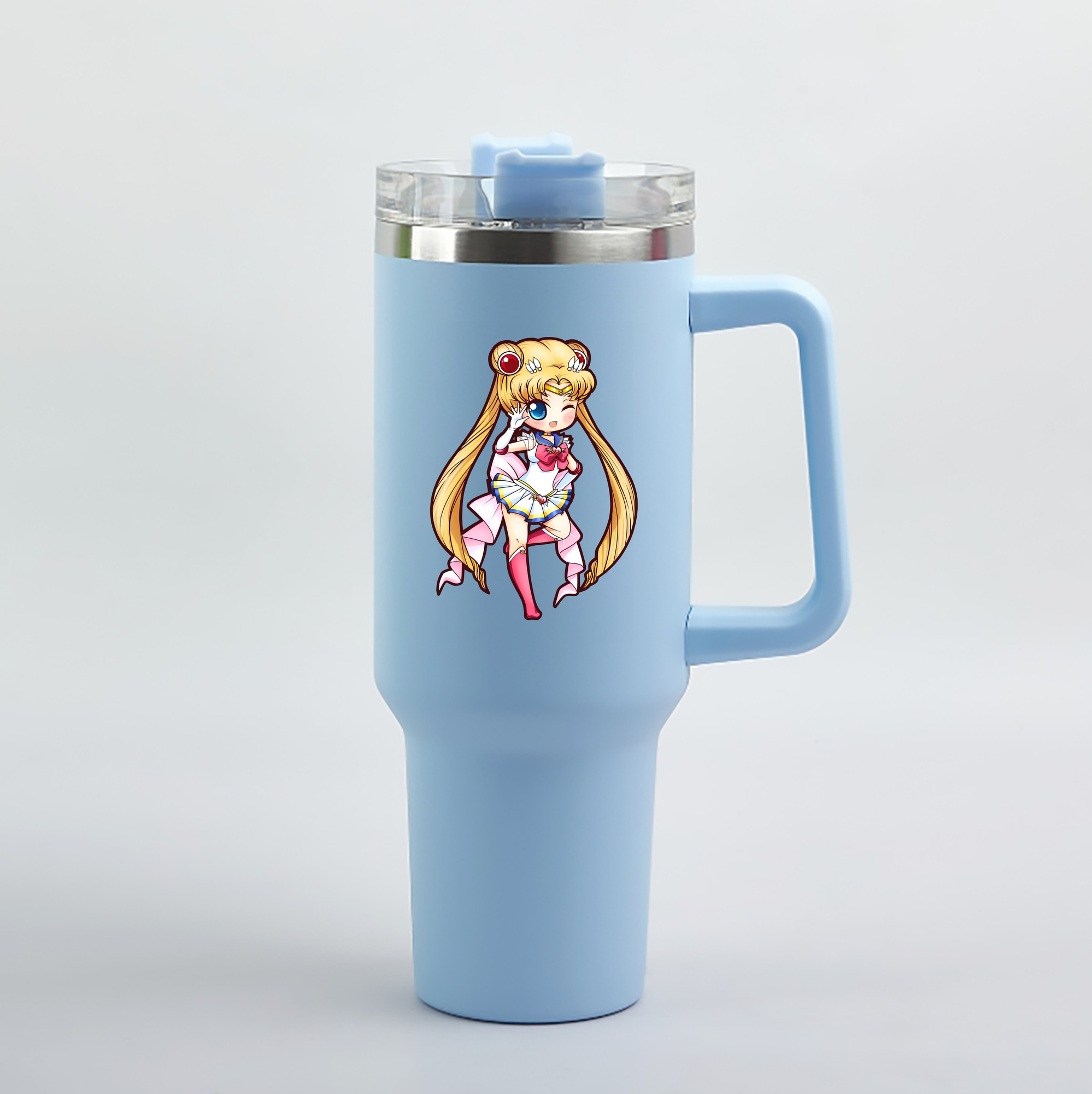 （画像用） 美少女戦士セーラームーン 月野 うさぎ つきの うさぎ Sailor Moon Tsukino Usagi 1200mL車用タンブラー（カラープリント）