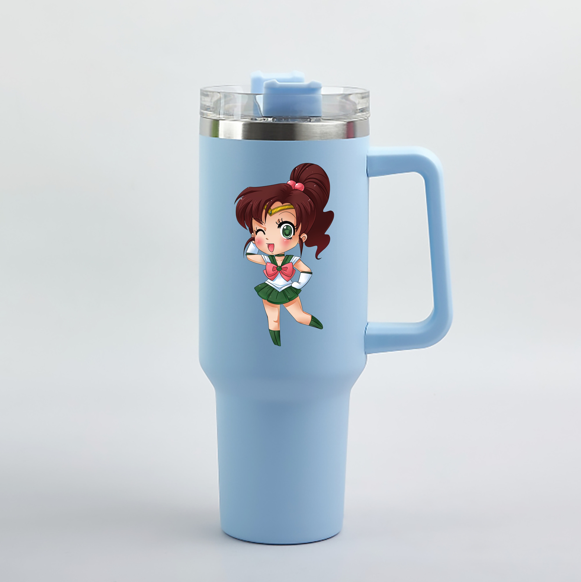 （画像用） 美少女戦士セーラームーン 木野 まこと きの まこと Sailor Moon Kino Makoto （セーラージュピター；Sailor Jupiter） 1200mL車用タンブラー（カラープリント）