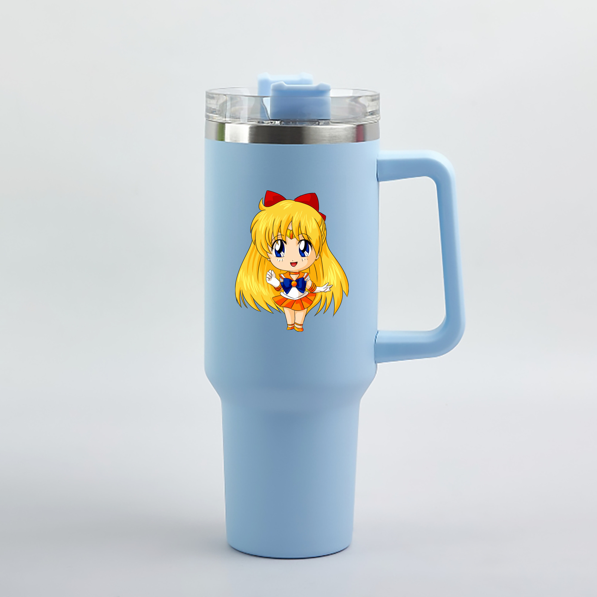 （画像用） 美少女戦士セーラームーン 愛野 美奈子 あいの みなこ Sailor Moon Aino Minako 1200mL車用タンブラー（カラープリント）