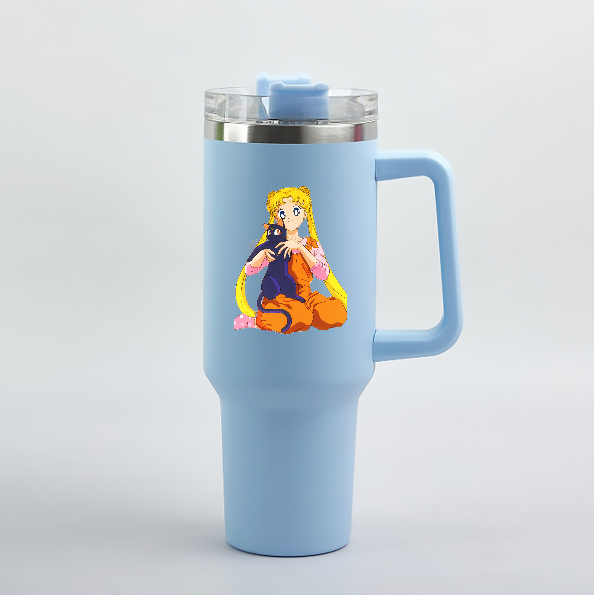 （画像用） 美少女戦士セーラームーン 愛野 美奈子 あいの みなこ Sailor Moon Aino Minako 1200mL車用タンブラー（カラープリント）