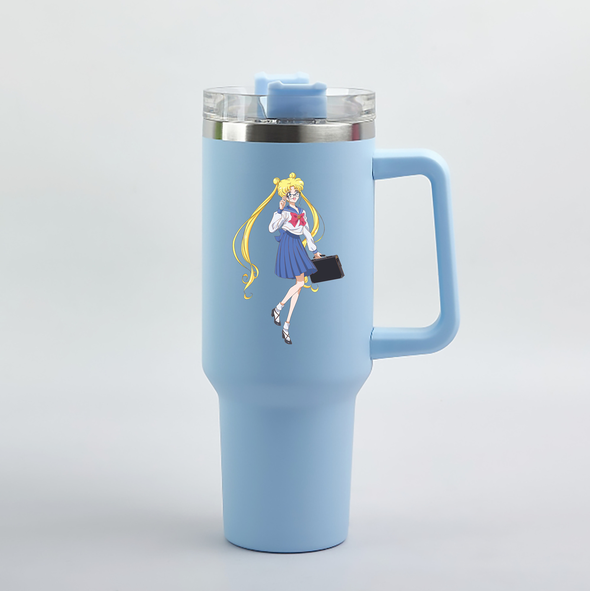 （画像用） 美少女戦士セーラームーン 愛野 美奈子 あいの みなこ Sailor Moon Aino Minako 1200mL車用タンブラー（カラープリント）