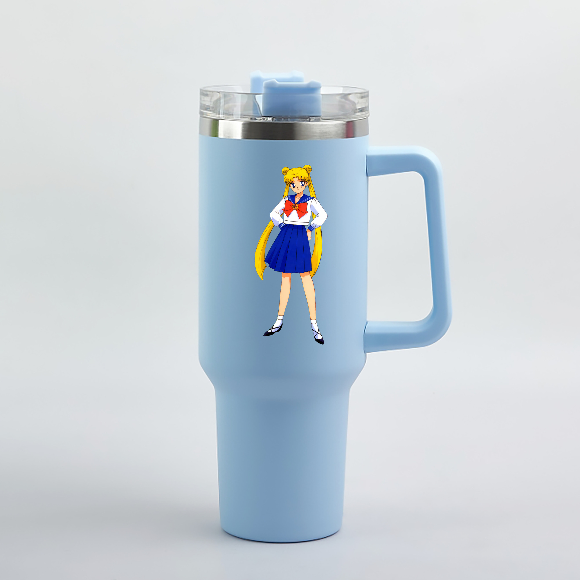 （画像用） 美少女戦士セーラームーン 愛野 美奈子 あいの みなこ Sailor Moon Aino Minako 1200mL車用タンブラー（カラープリント）