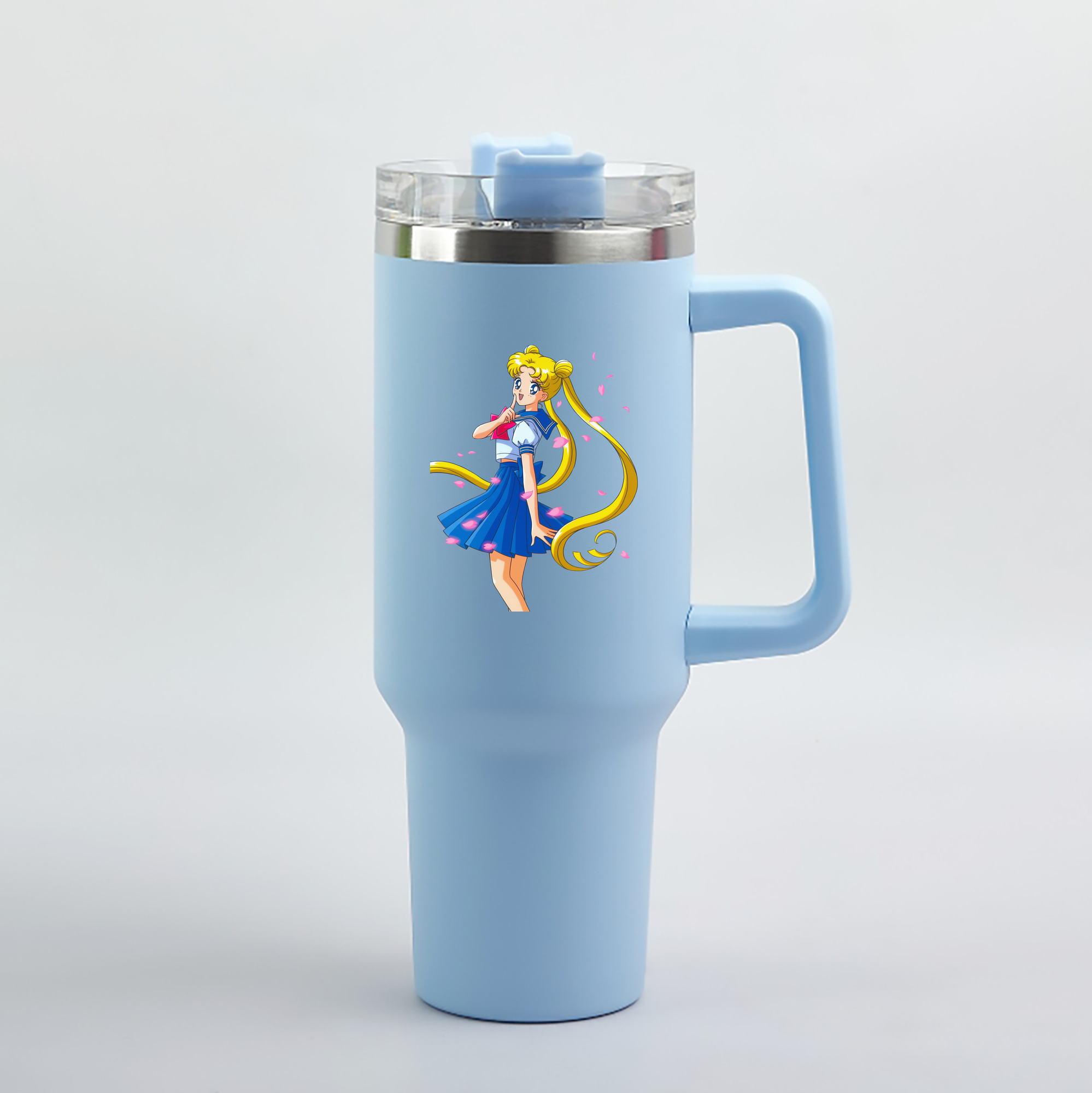 （画像用） 美少女戦士セーラームーン 愛野 美奈子 あいの みなこ Sailor Moon Aino Minako 1200mL車用タンブラー（カラープリント）