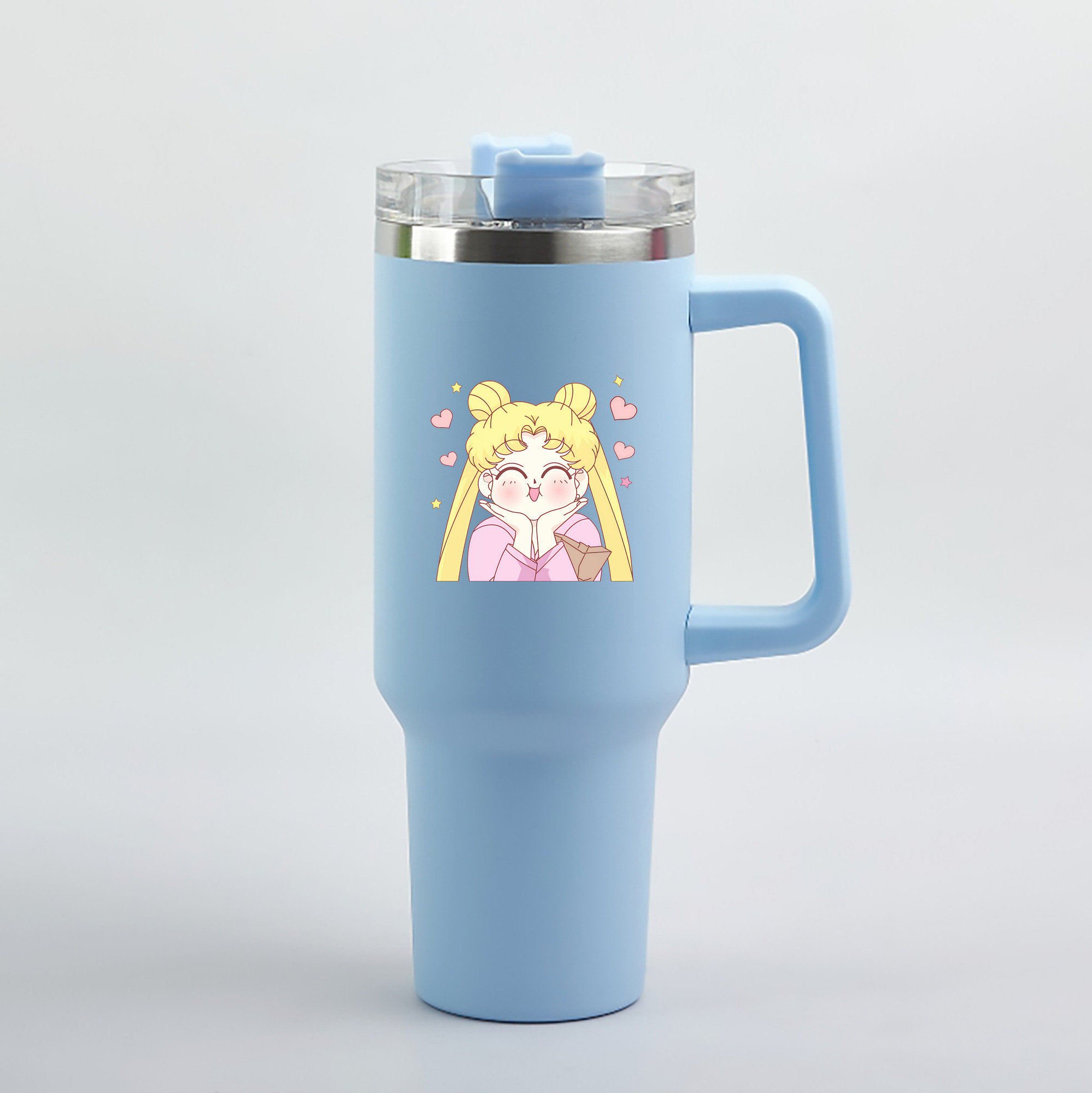 （画像用） 美少女戦士セーラームーン 愛野 美奈子 あいの みなこ Sailor Moon Aino Minako 1200mL車用タンブラー（カラープリント）