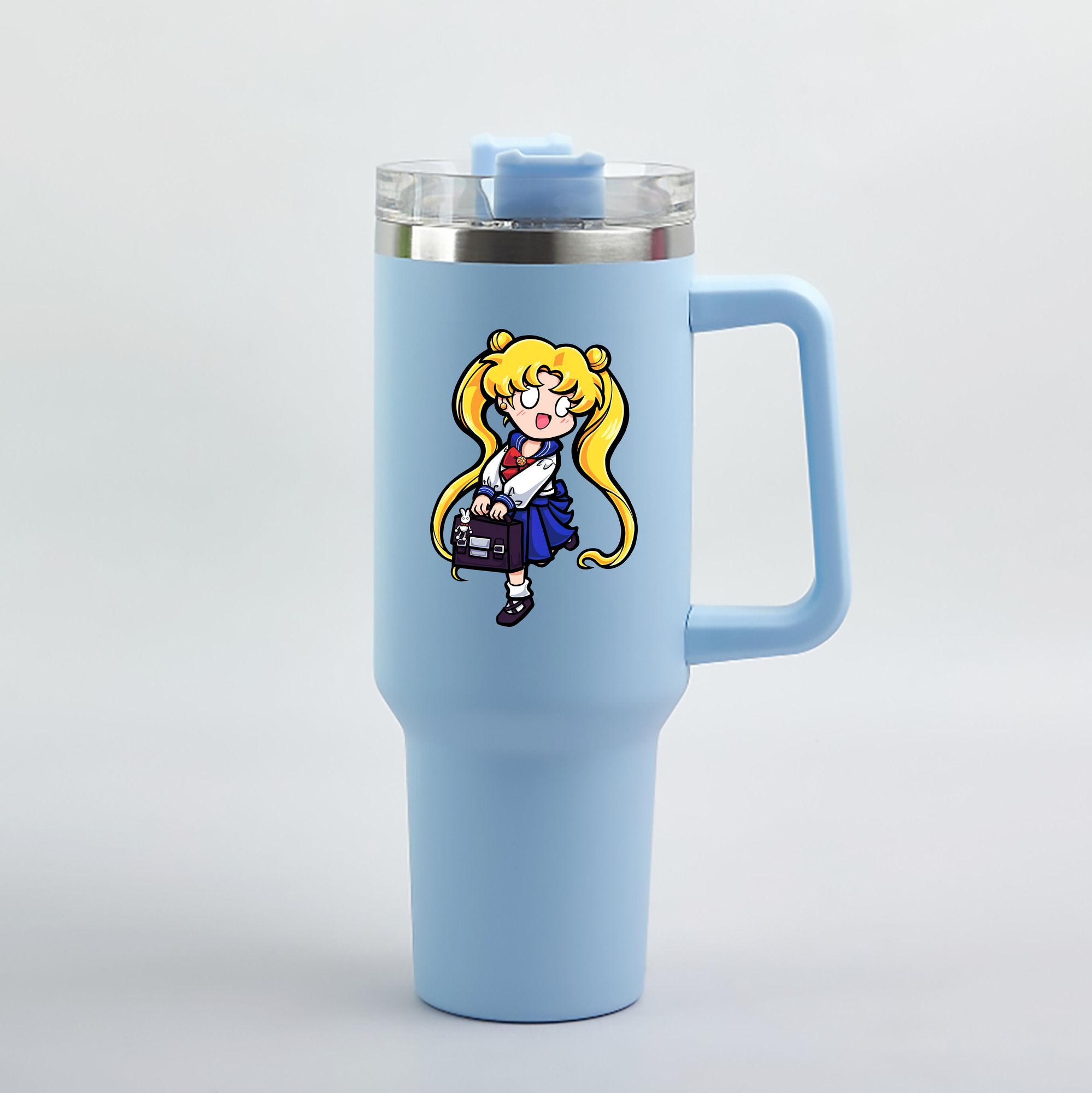 （画像用） 美少女戦士セーラームーン 愛野 美奈子 あいの みなこ Sailor Moon Aino Minako 1200mL車用タンブラー（カラープリント）