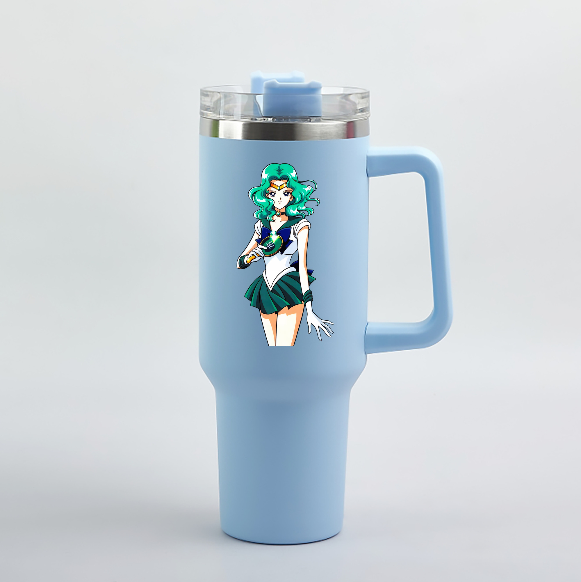 （画像用） 美少女戦士セーラームーン 海王 みちる（かいおう みちる） Sailor Moon Kaiou Michiru 1200mL車用タンブラー（カラープリント）