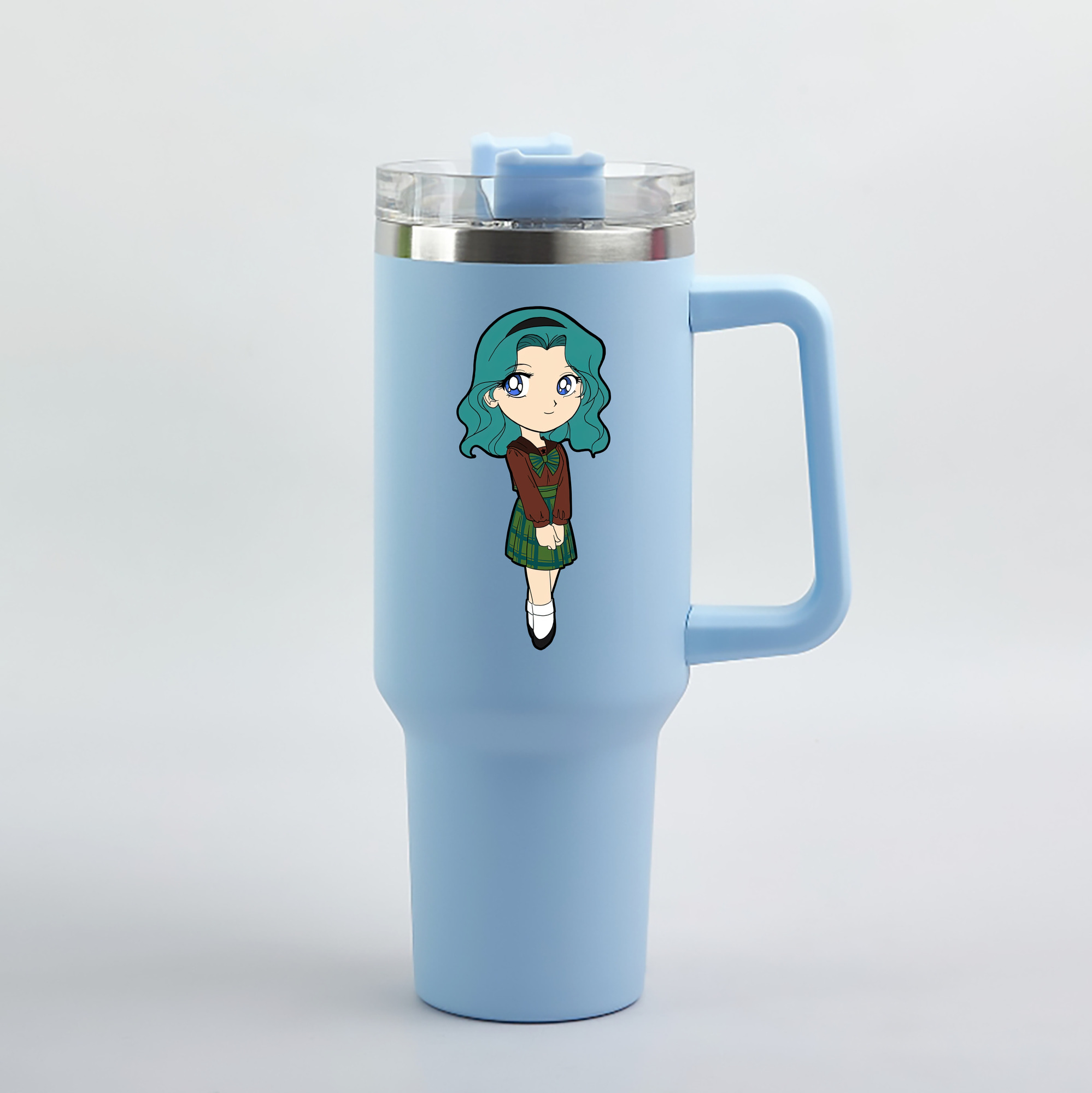 （画像用） 美少女戦士セーラームーン 海王 みちる（かいおう みちる） Sailor Moon Kaiou Michiru 1200mL車用タンブラー（カラープリント）