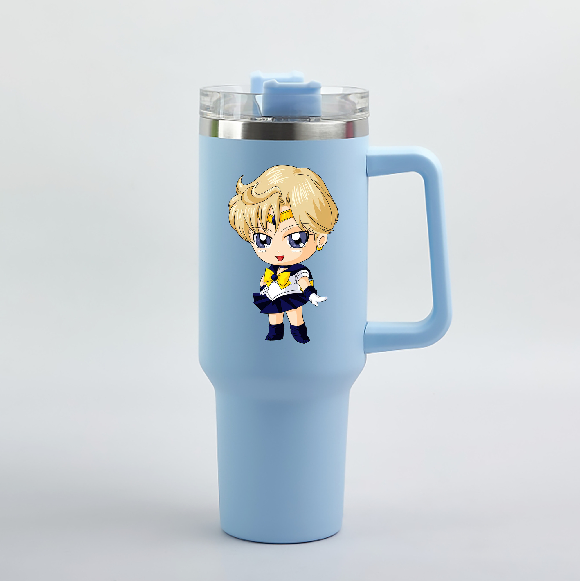 （画像用） 美少女戦士セーラームーン 天王はるか Sailor Moon Tenoh Haruka 1200mL車用タンブラー（カラープリント）