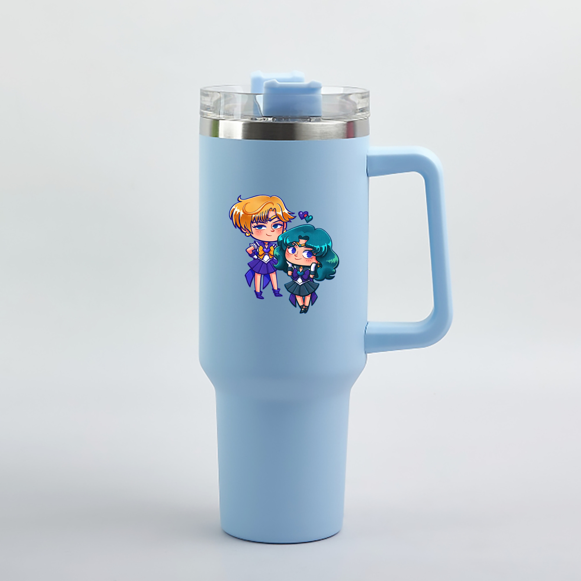 （画像用） 美少女戦士セーラームーン 天王はるか Sailor Moon Tenoh Haruka 1200mL車用タンブラー（カラープリント）