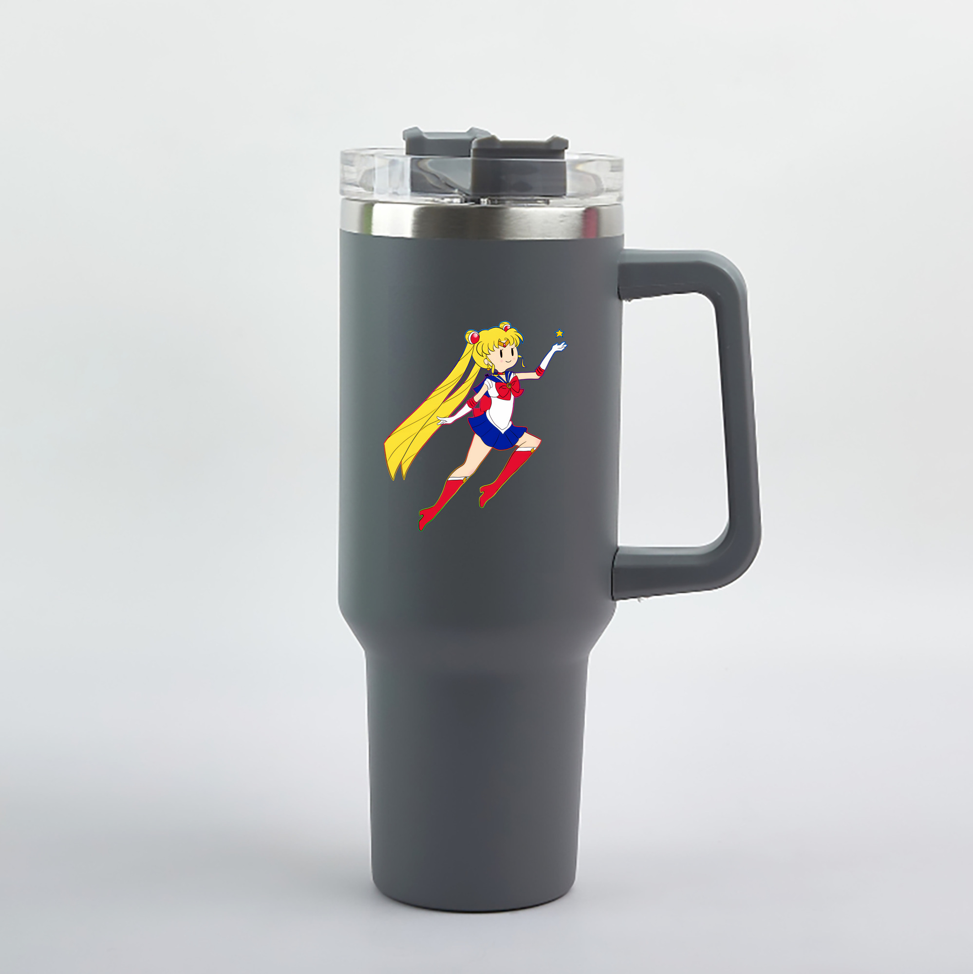 （画像用） 美少女戦士セーラームーン 月野 うさぎ つきの うさぎ Sailor Moon Tsukino Usagi 1200mL車用タンブラー（カラープリント）