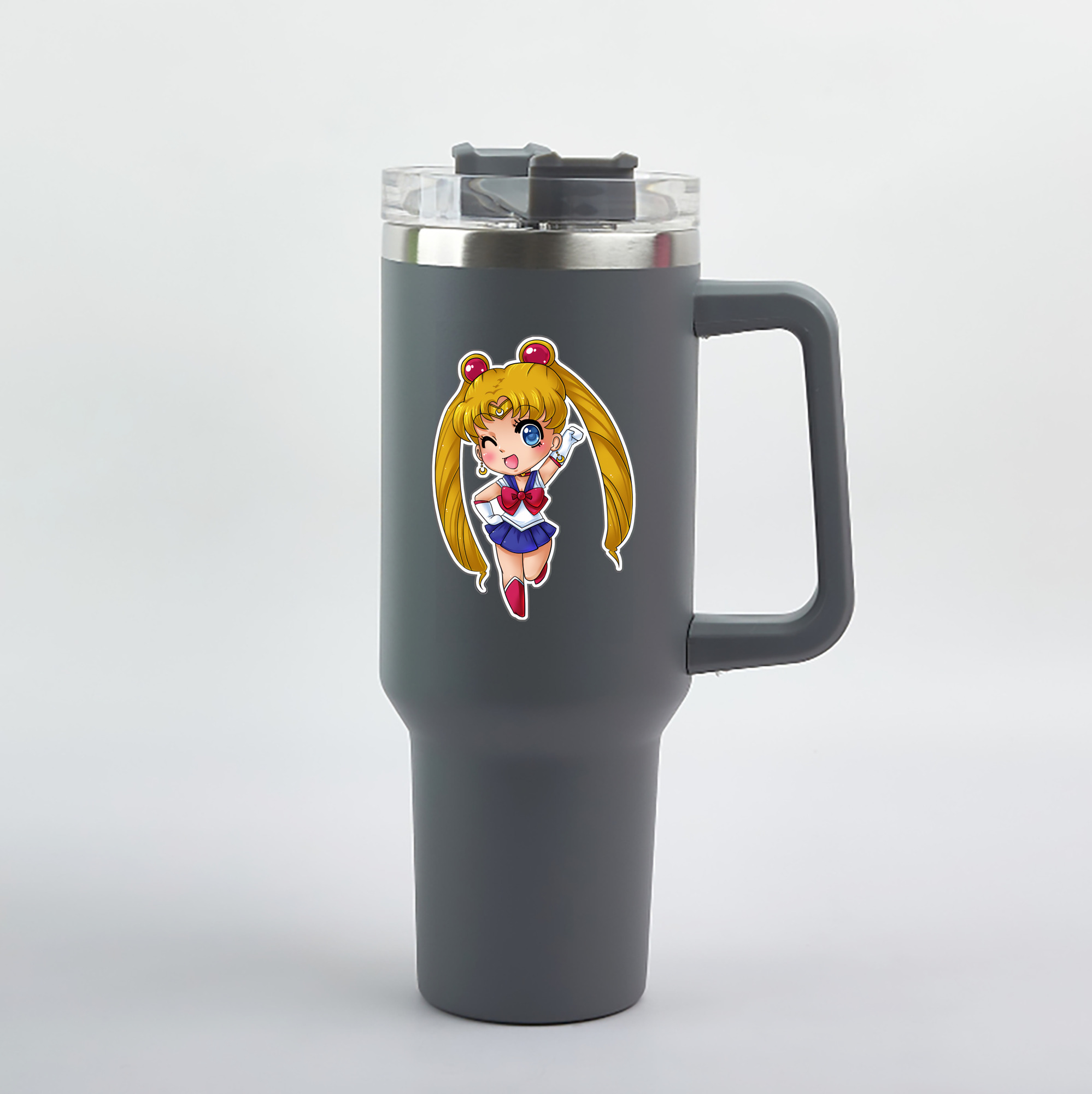 （画像用） 美少女戦士セーラームーン 月野 うさぎ つきの うさぎ Sailor Moon Tsukino Usagi 1200mL車用タンブラー（カラープリント）