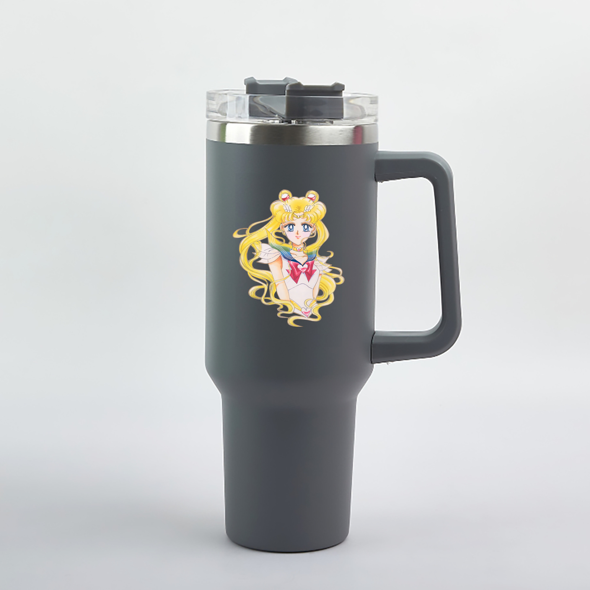 （画像用） 美少女戦士セーラームーン 月野 うさぎ つきの うさぎ Sailor Moon Tsukino Usagi 1200mL車用タンブラー（カラープリント）