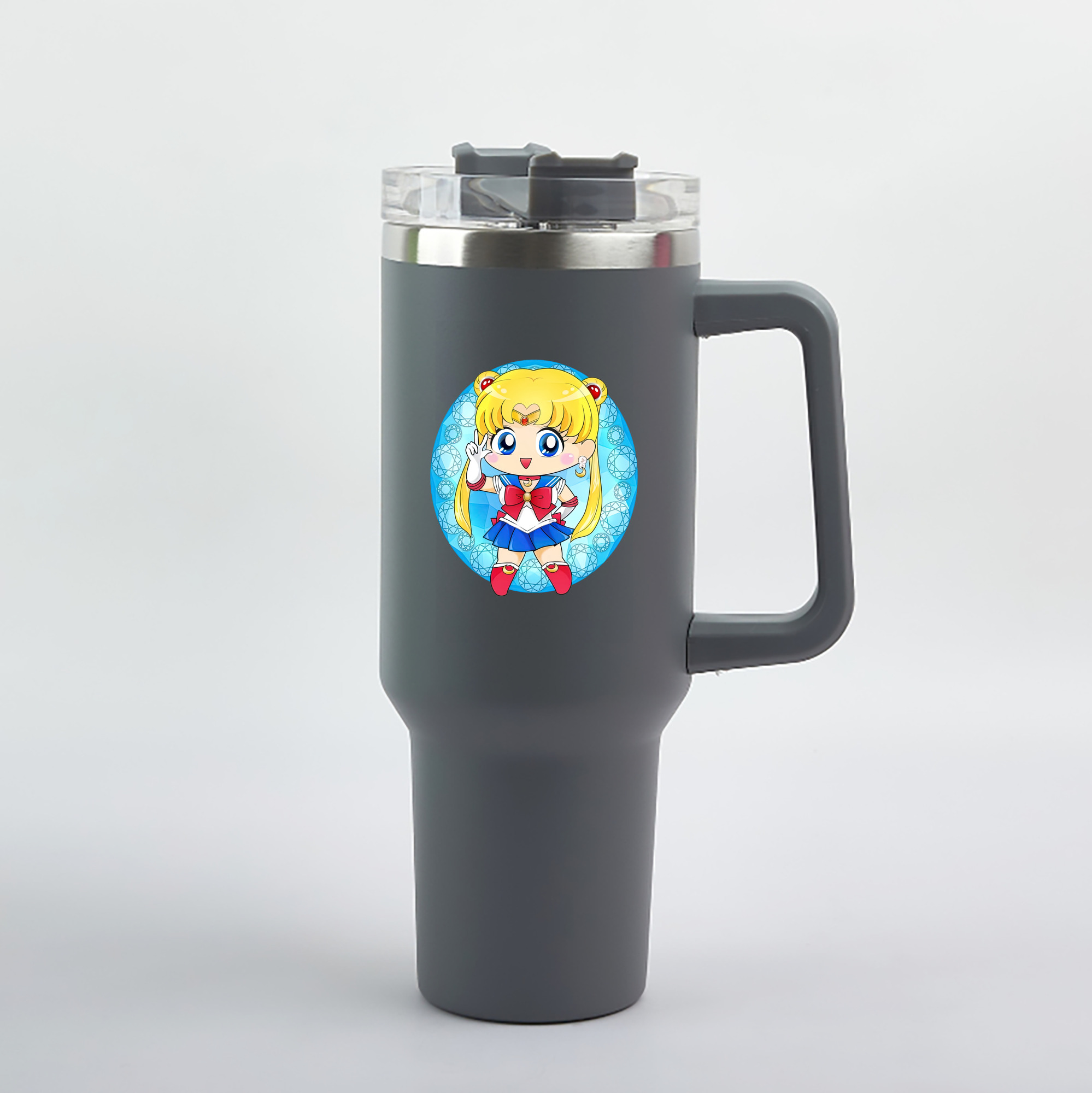 （画像用） 美少女戦士セーラームーン 月野 うさぎ つきの うさぎ Sailor Moon Tsukino Usagi 1200mL車用タンブラー（カラープリント）