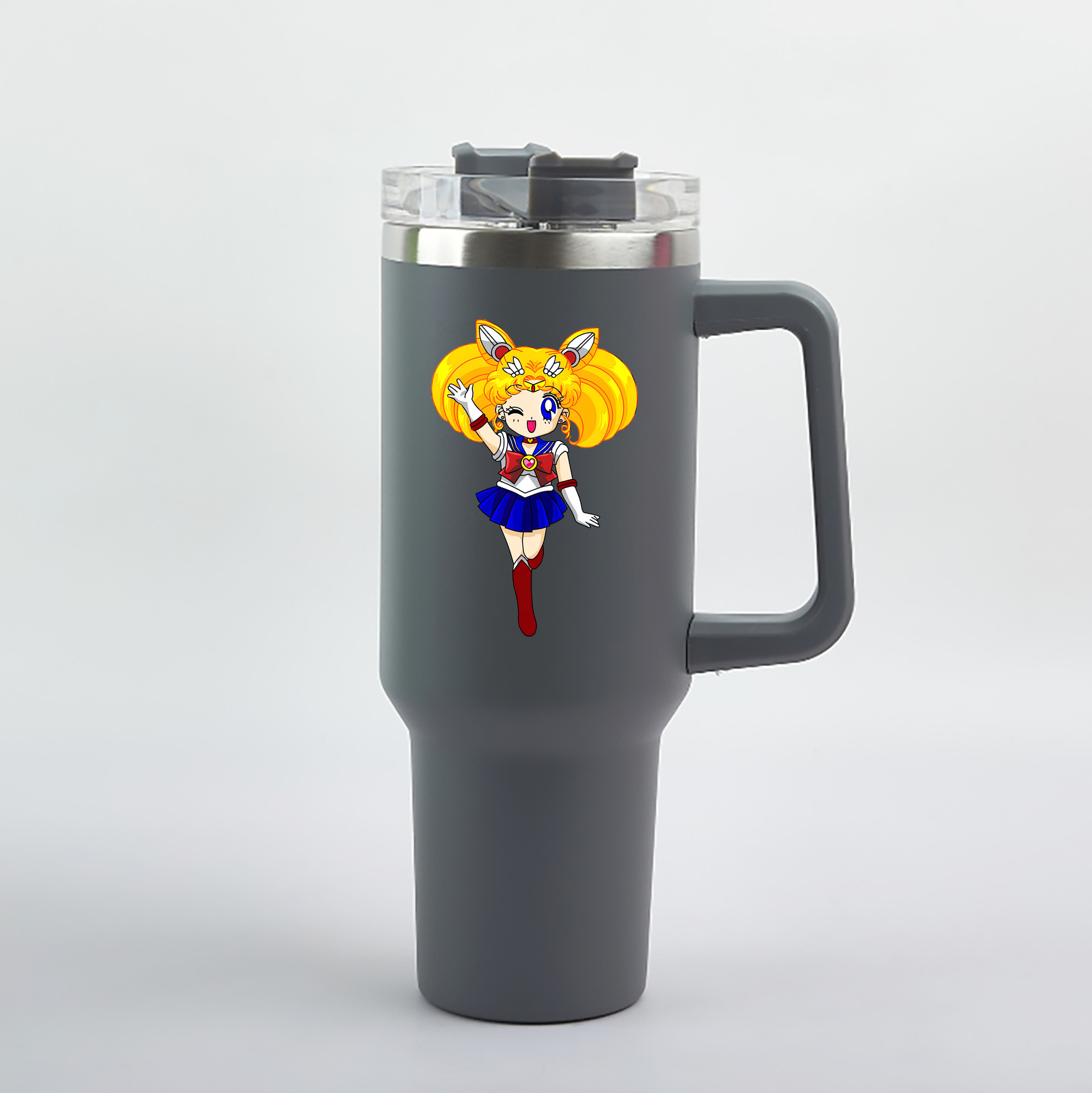 （画像用） 美少女戦士セーラームーン 月野 うさぎ つきの うさぎ Sailor Moon Tsukino Usagi 1200mL車用タンブラー（カラープリント）