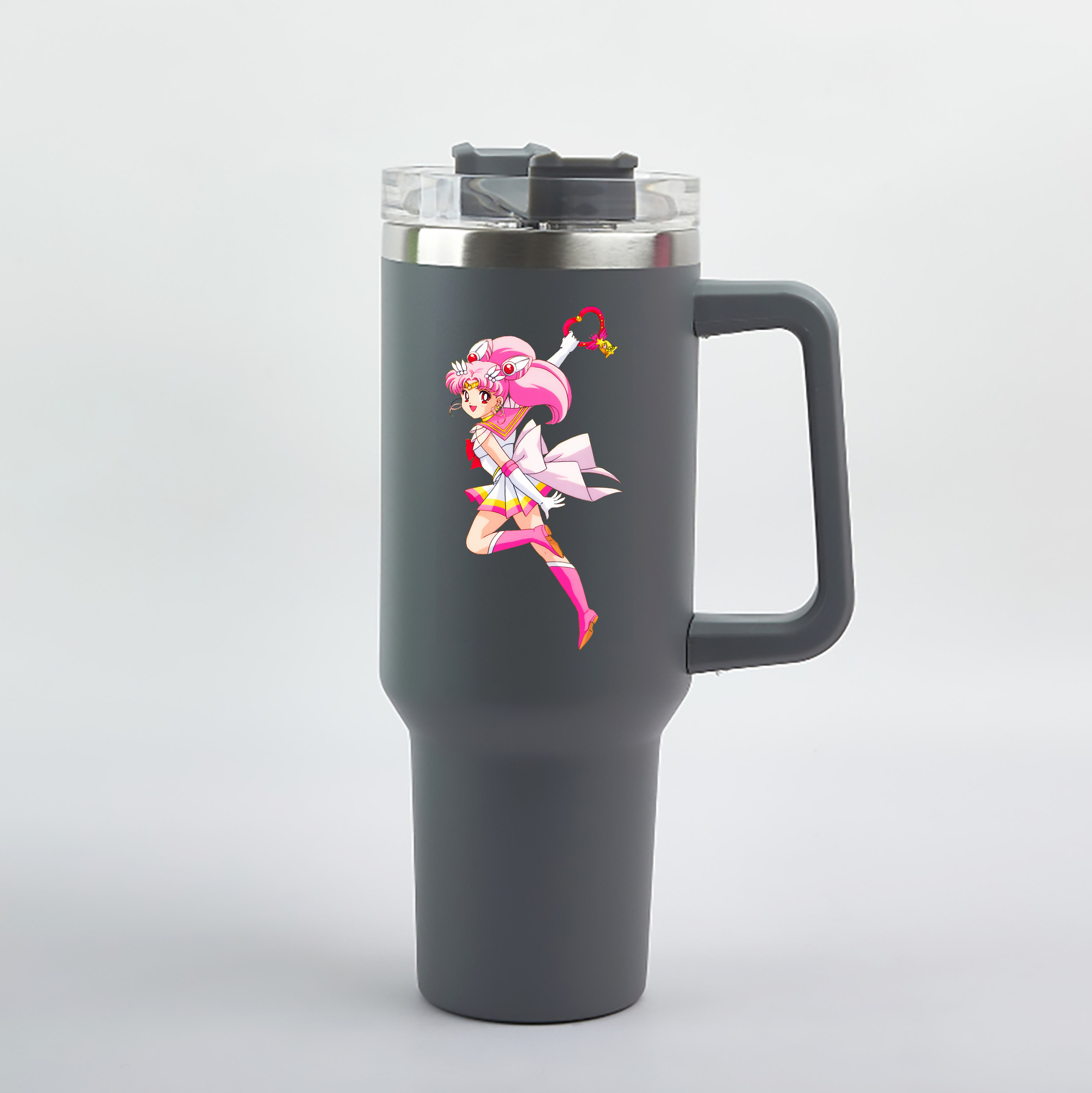 （画像用） 美少女戦士セーラームーン ちびうさ Sailor Moon Chibiusa Tsukino Usagi Small Lady Serenity 1200mL車用タンブラー（カラープリント）